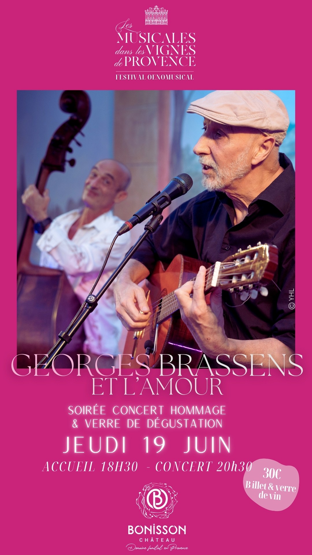 Les Musicales dans les Vignes - Georges Brassens et lamour