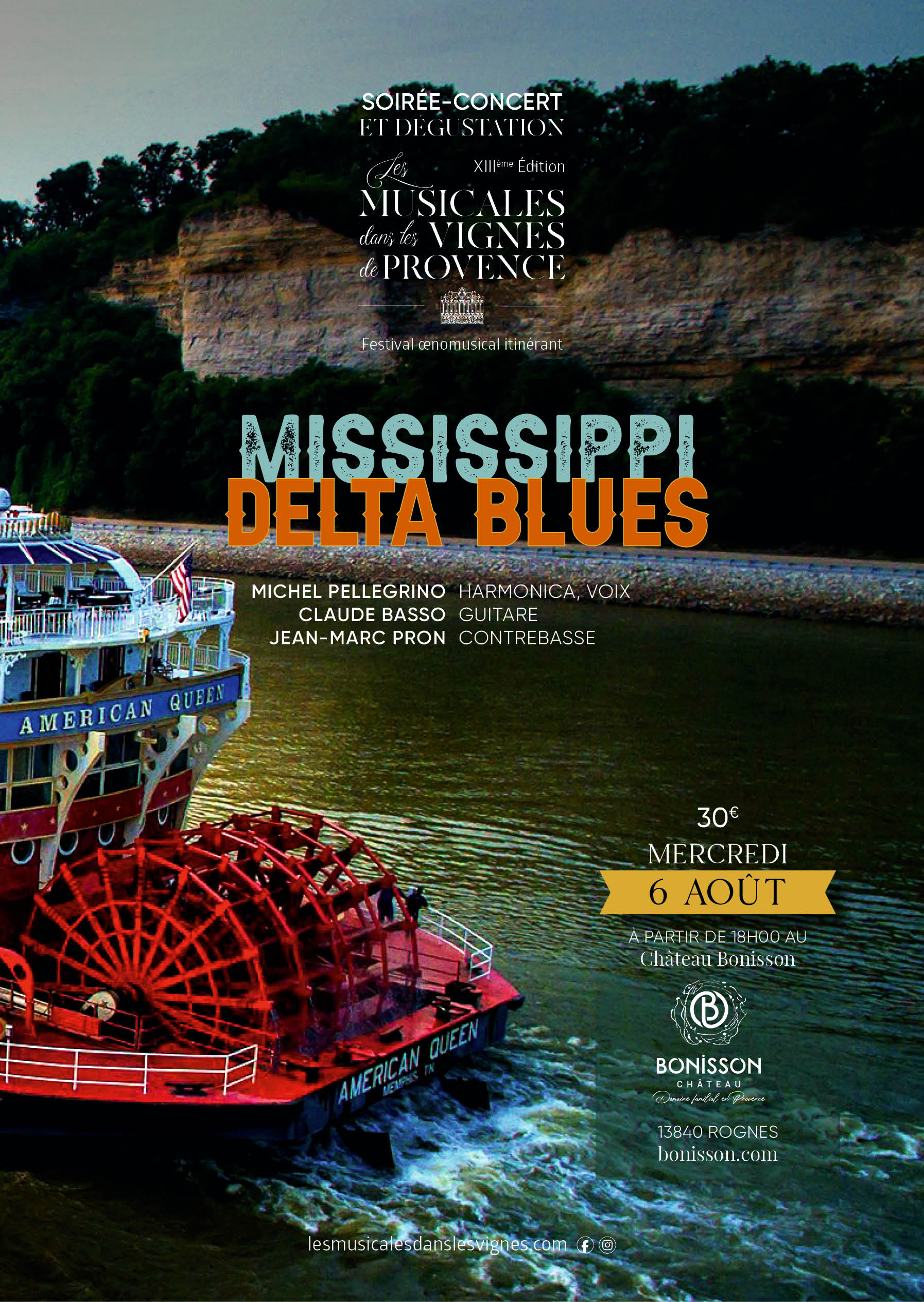 Les Musicales dans les Vignes - Mississippi Delta Blues