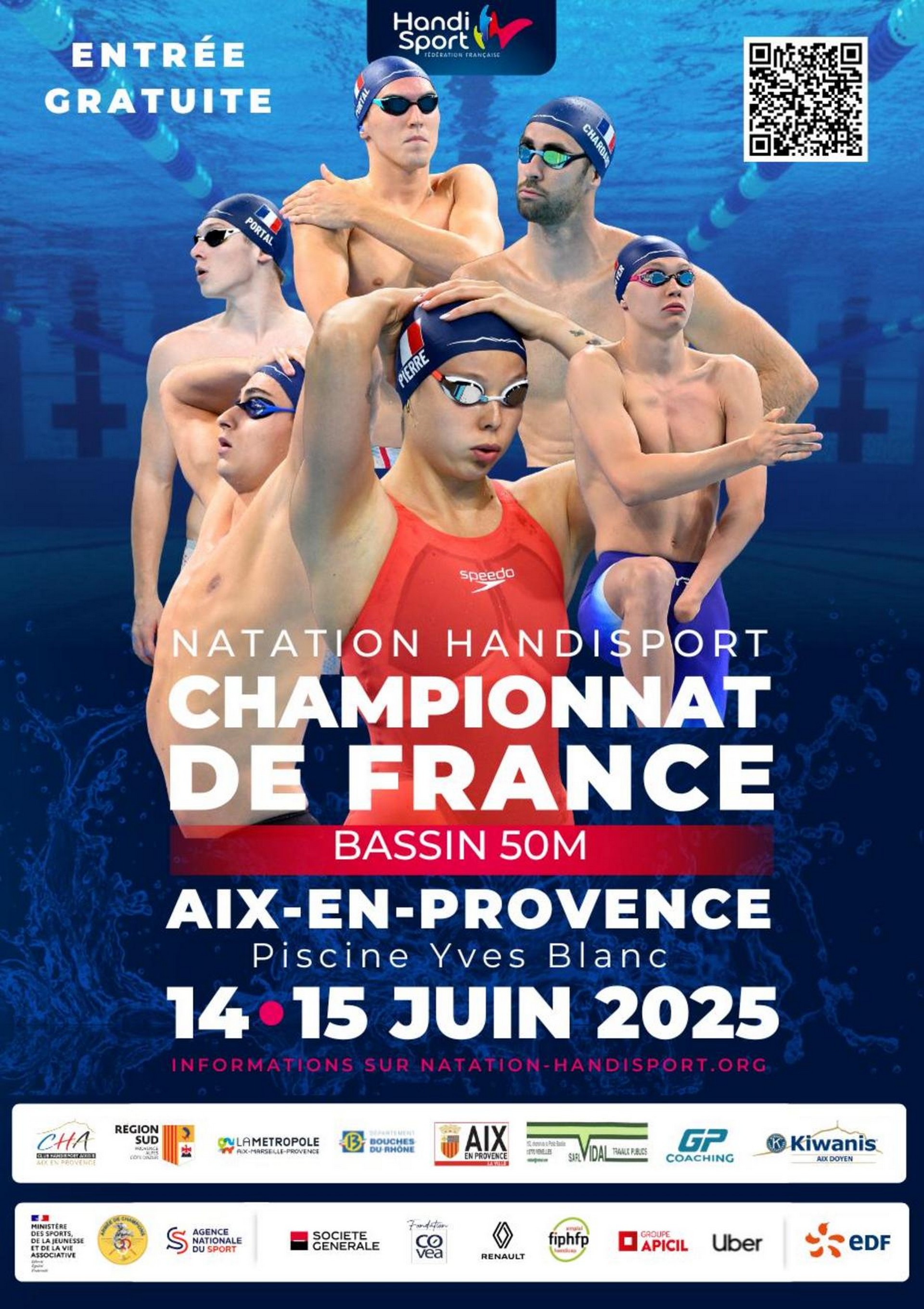 Handisport - Championnats de France 50m