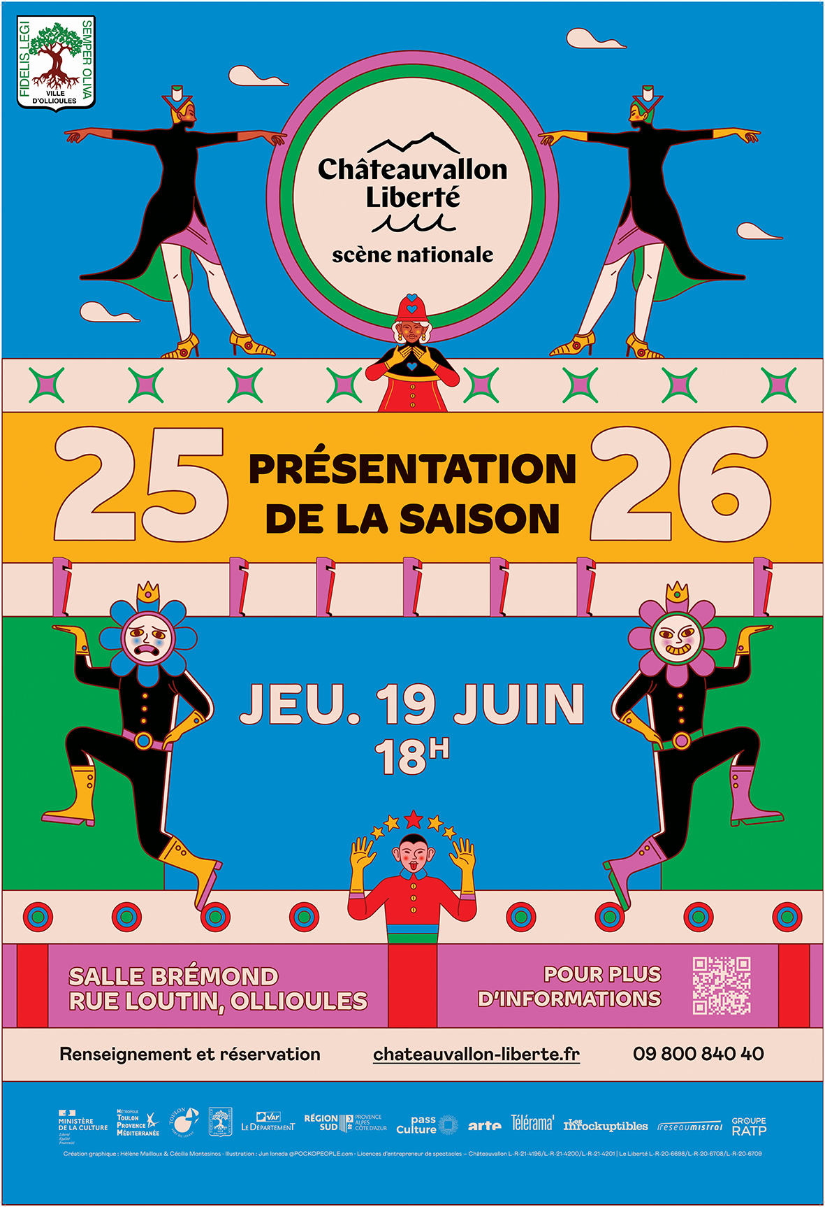Soire de prsentation de la saison 2025 - 2026 Chteauvallon