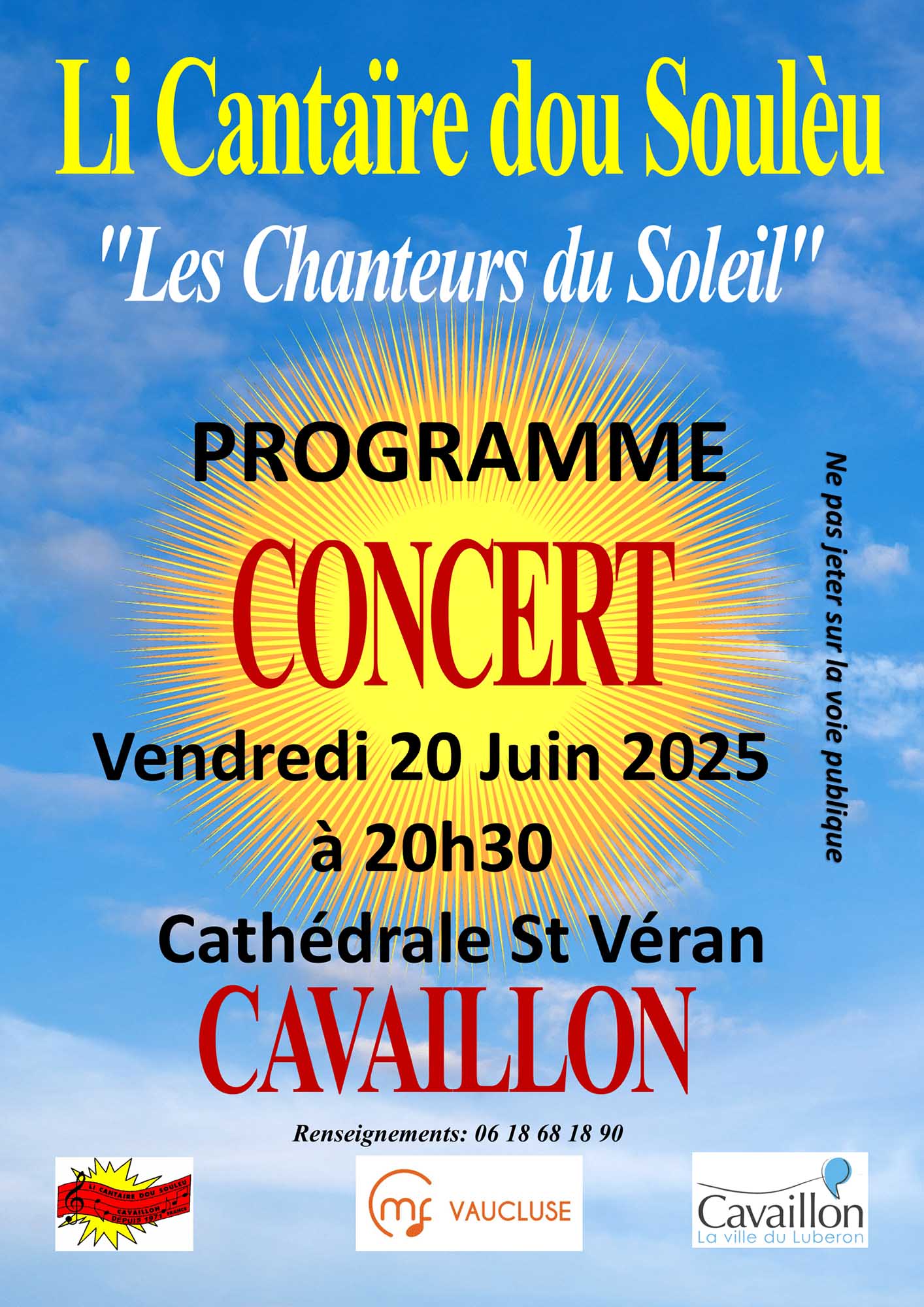 Concert annuel de la chorale 