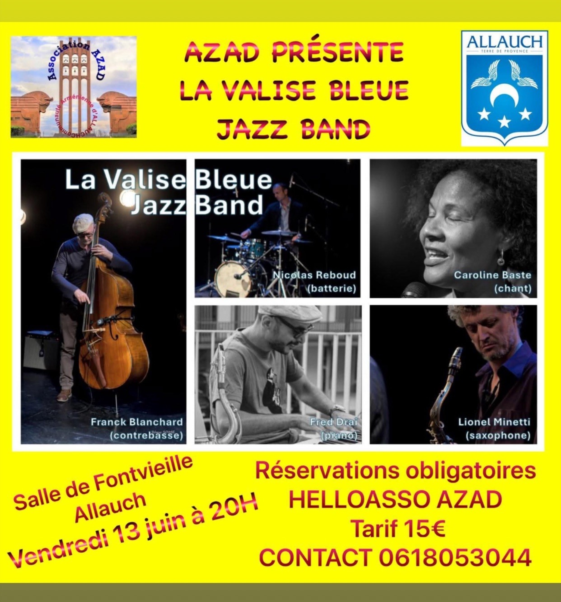 La valise bleue