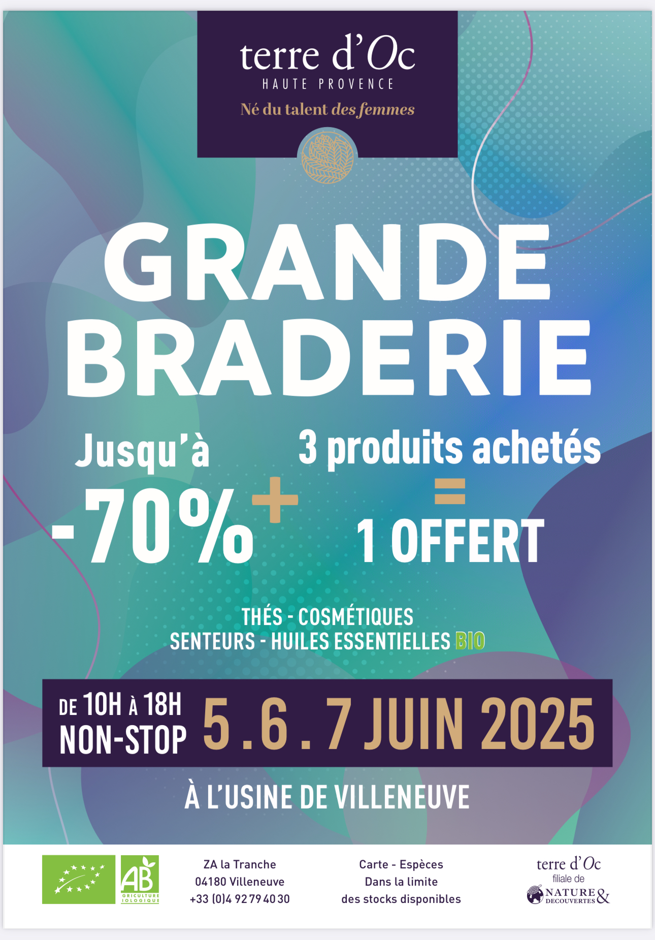 Braderie terre dOc