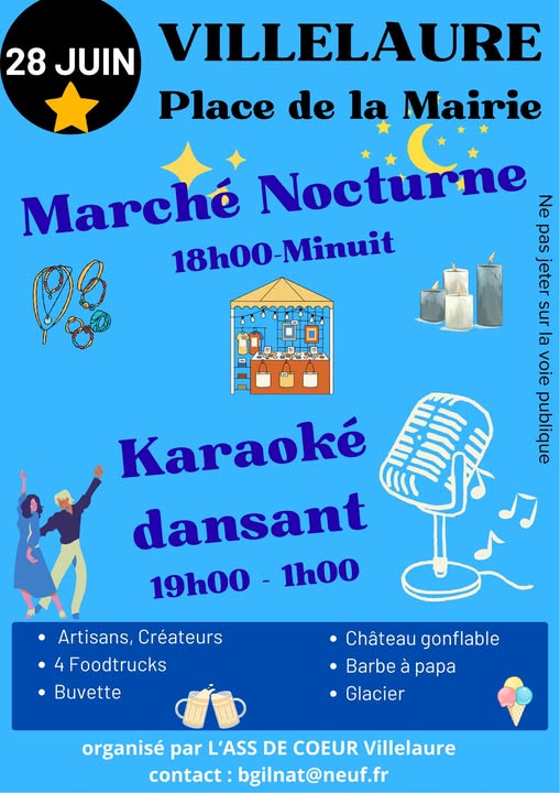 march nocturne  Villelaure