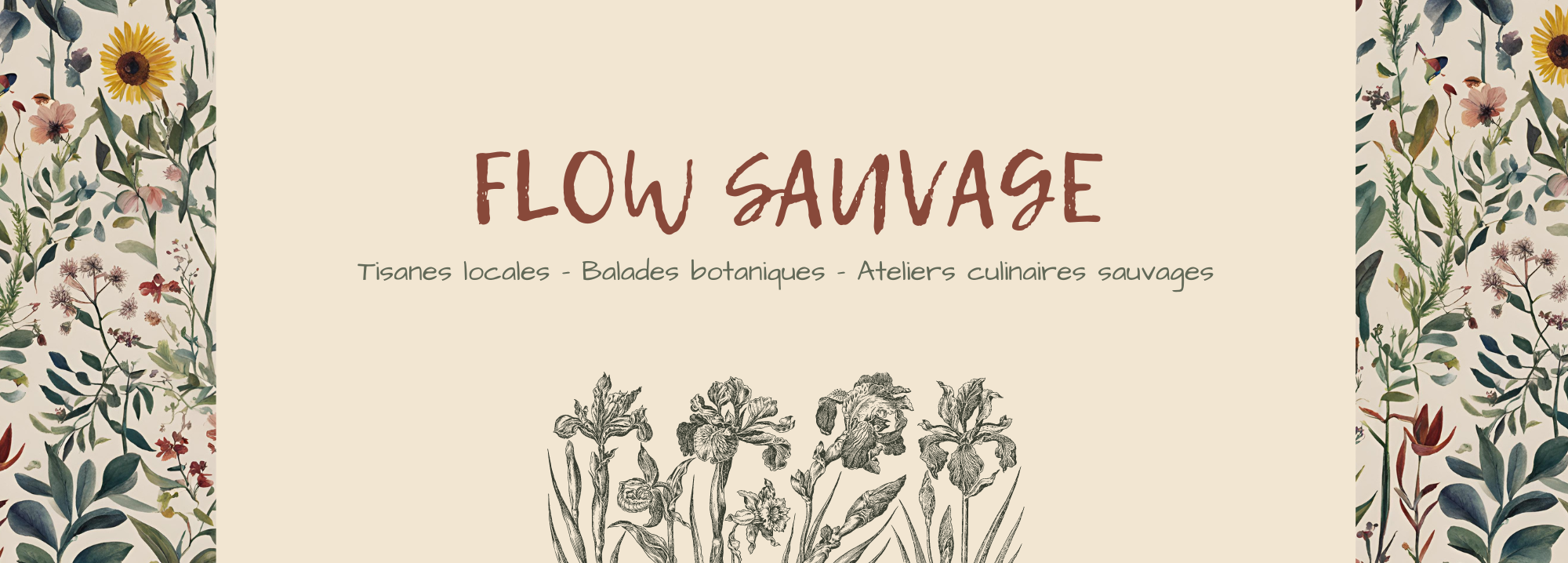 Stage avec les plantes sauvages avec Flow Sauvage