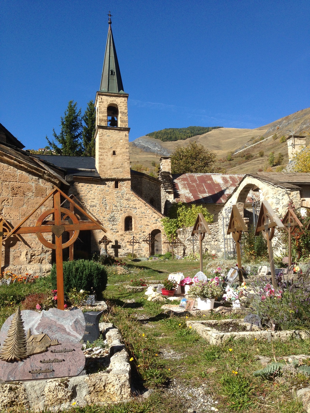 Visite de la chapelle des Pnitents Blancs  La Grave