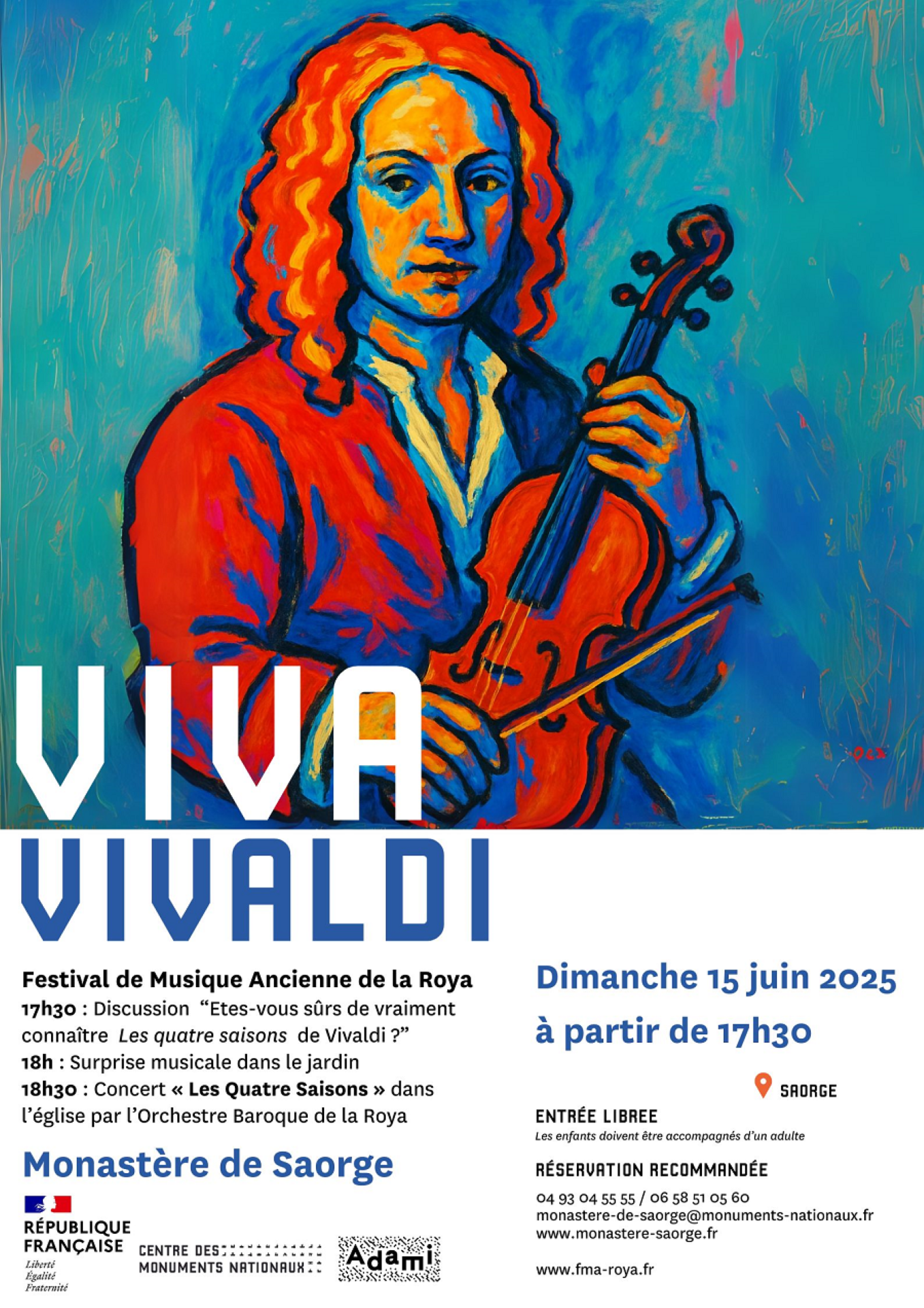 Festival de Musique Ancienne de la Roya : Viva Vivaldi