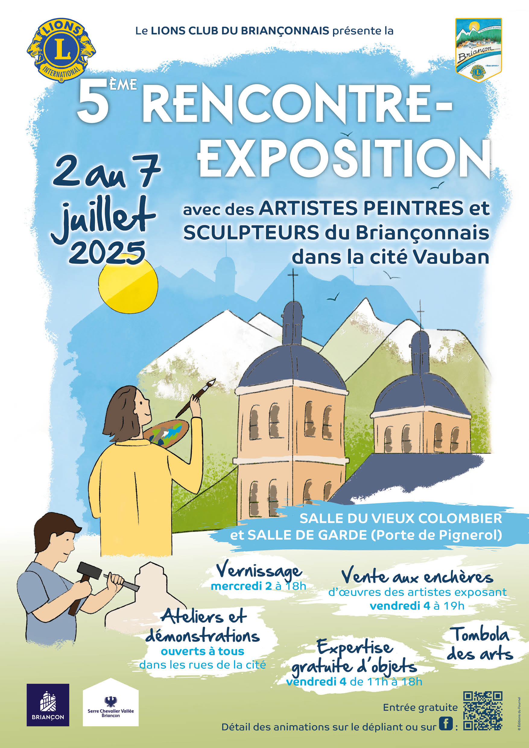Exposition des artistes peintres du Brianonnais