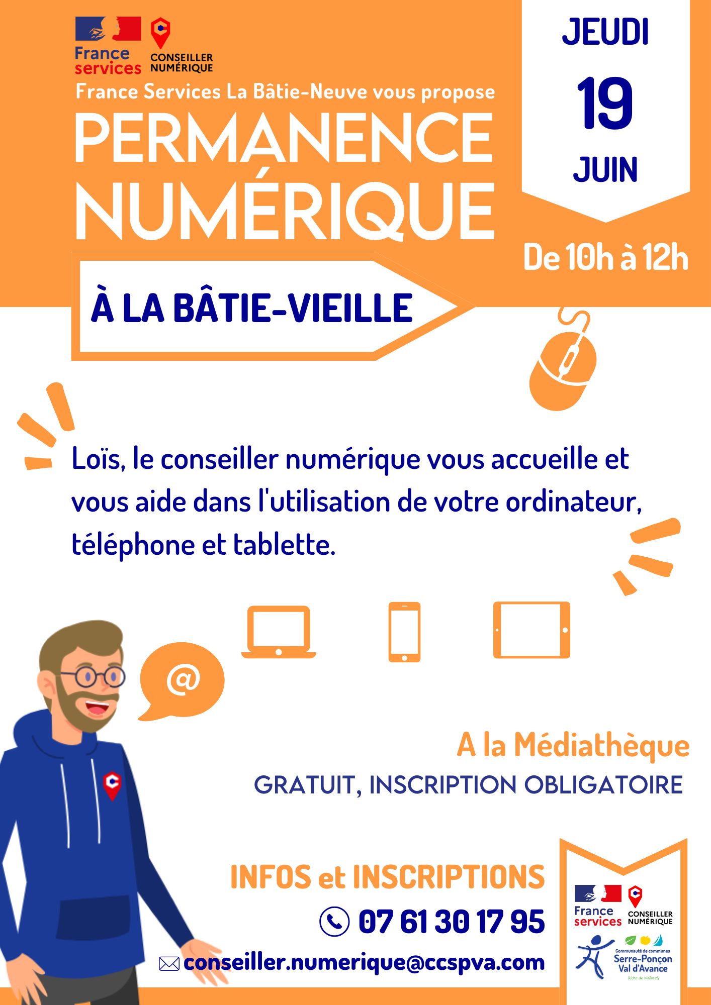 Permanence numrique  la Btie-Vieille