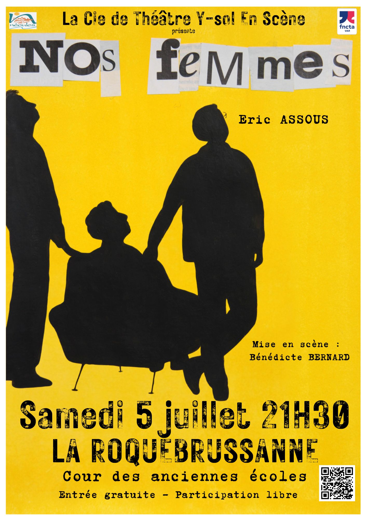 Spectacle de thtre : Nos femmes