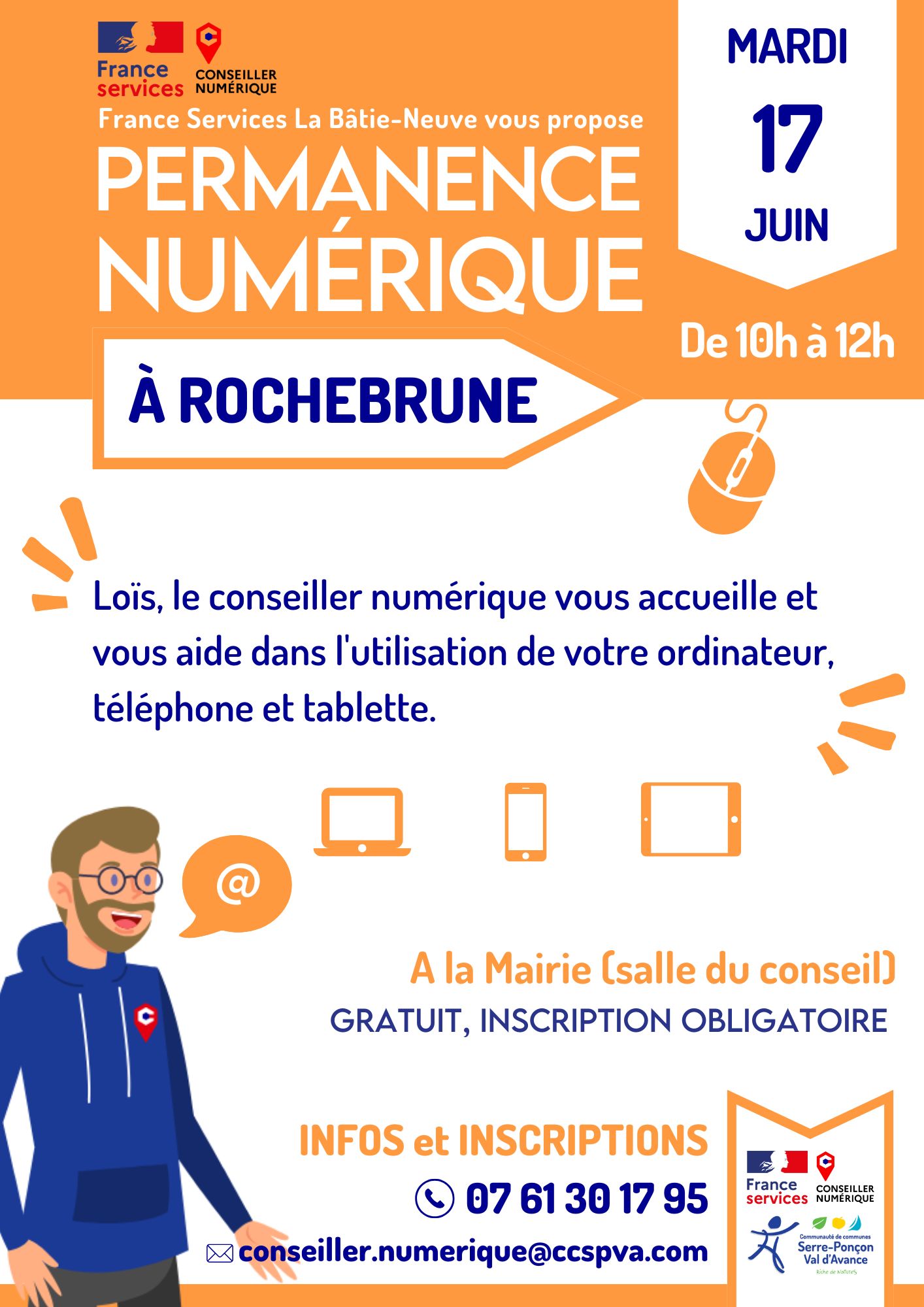 Permanence numrique  Rochebrune