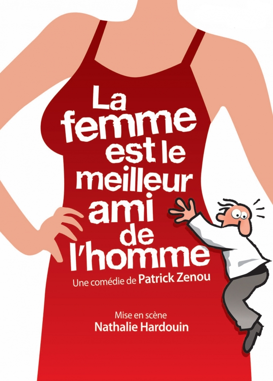 Thtre en vigne aux Terrasses d'Adrien :  LA FEMME EST LE MEILLEUR AMI DE LHOMME