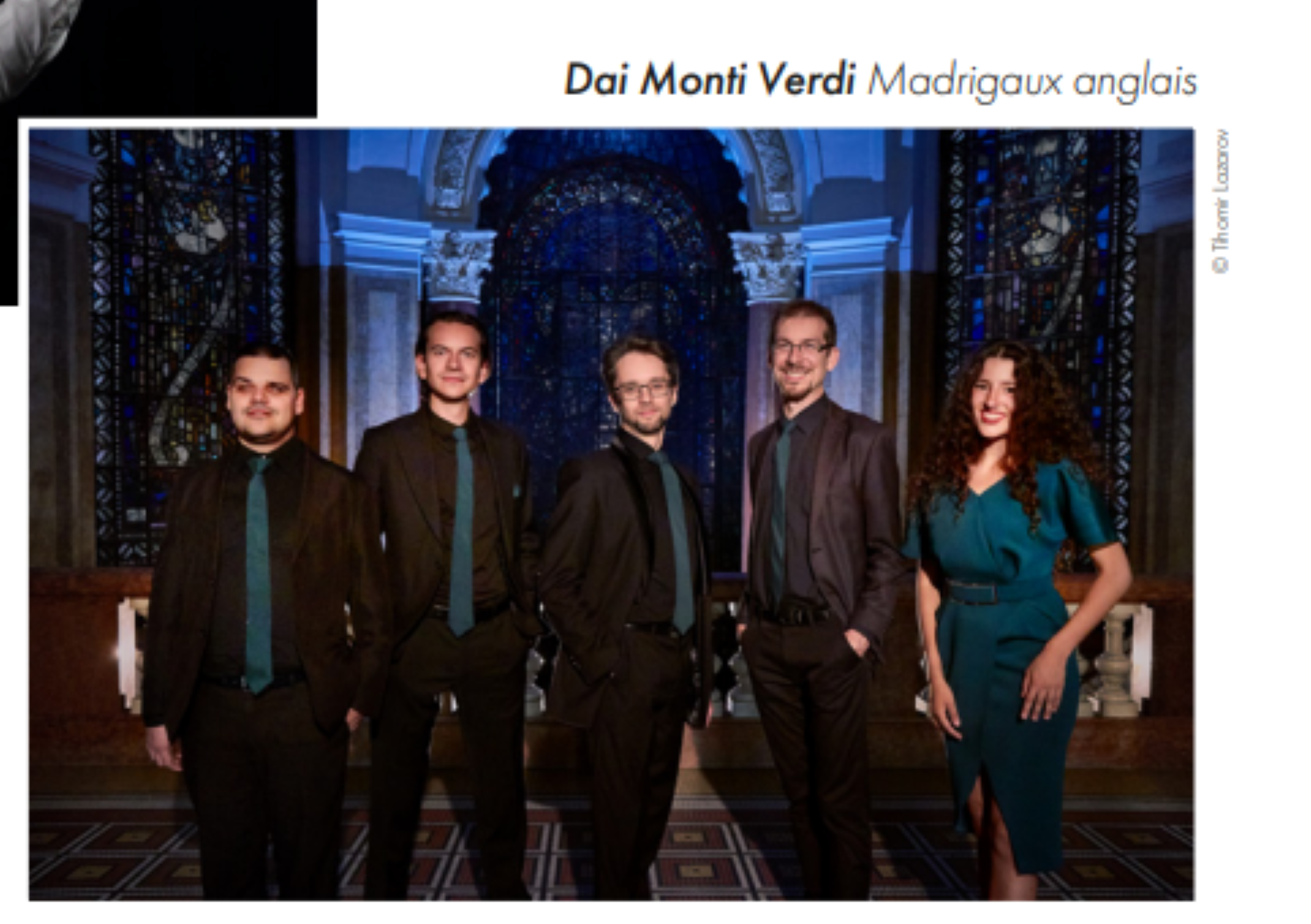 Les Escapades Baroques : Concert de madrigaux anglais