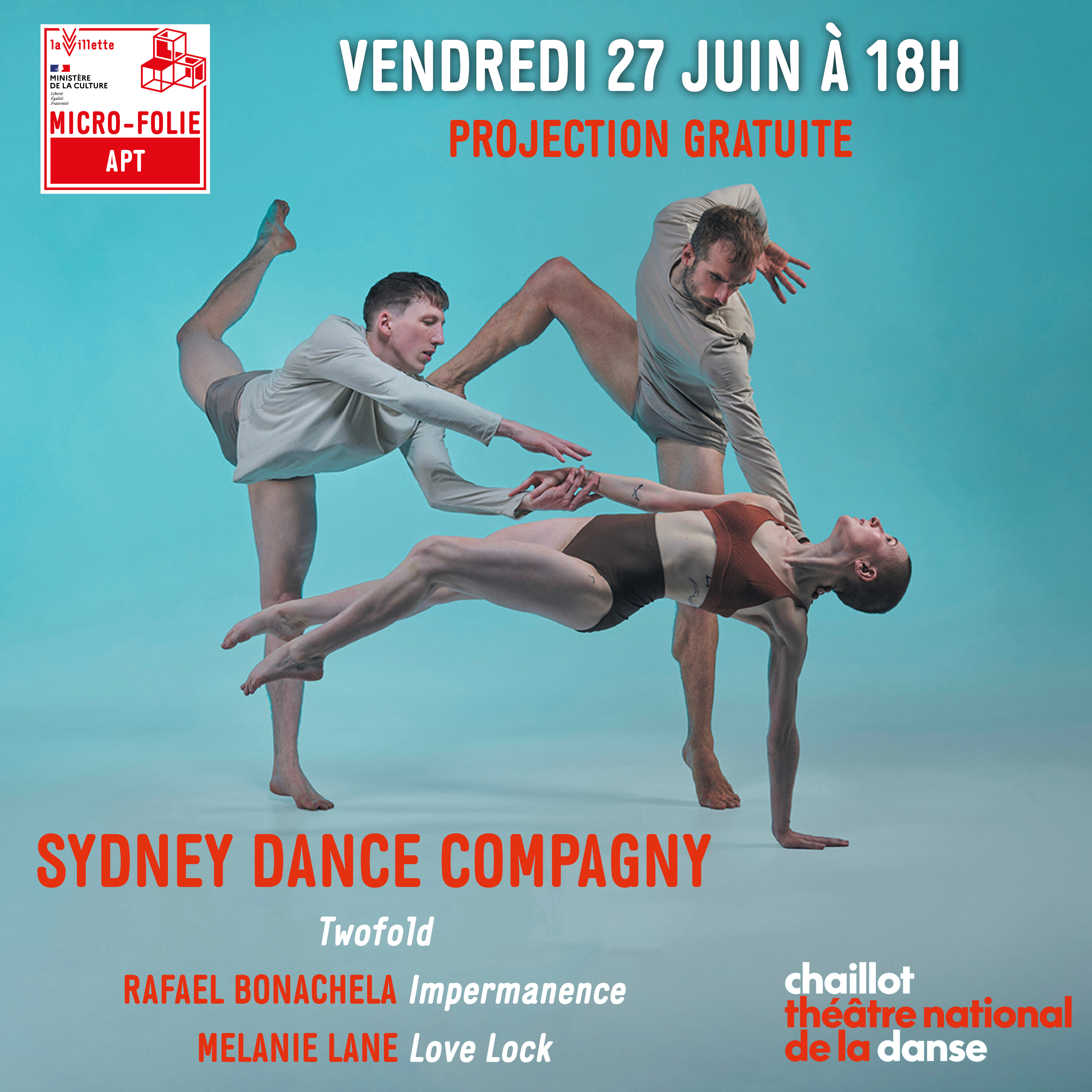 Projection Twofold Sydney Dance Compagny