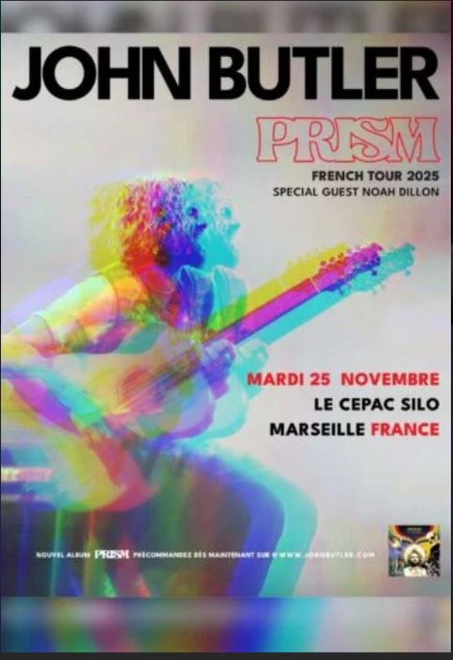 John Butler : Prism french tour