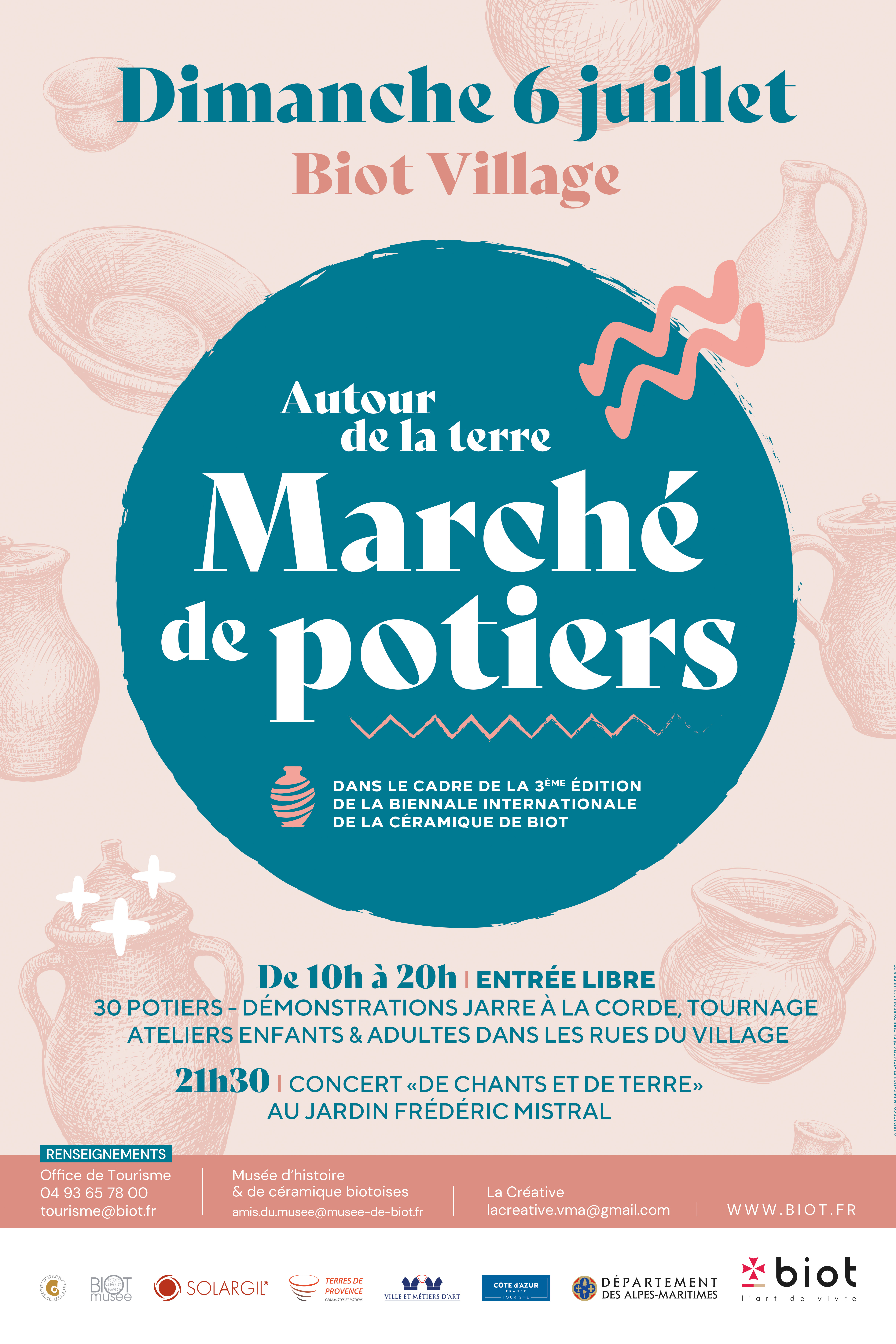 Autour de la terre, March de Potiers