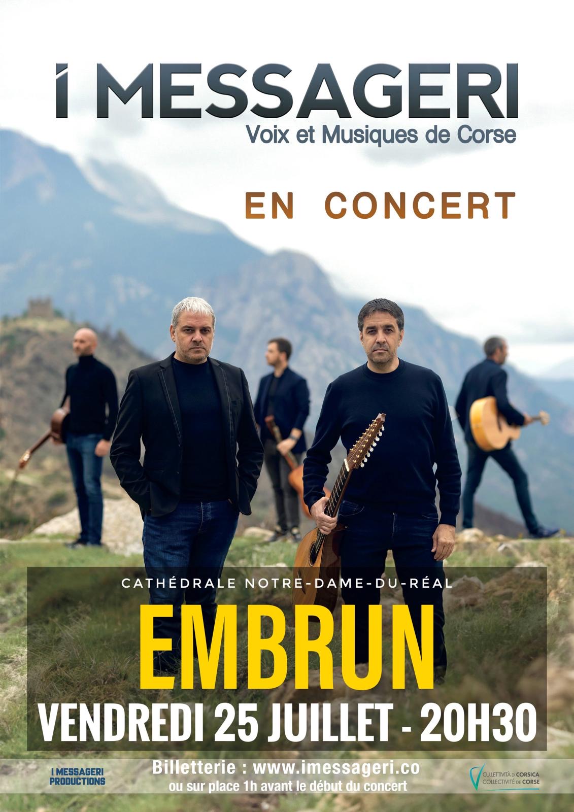 Concert I Messageri Voix et Musiques de Corse