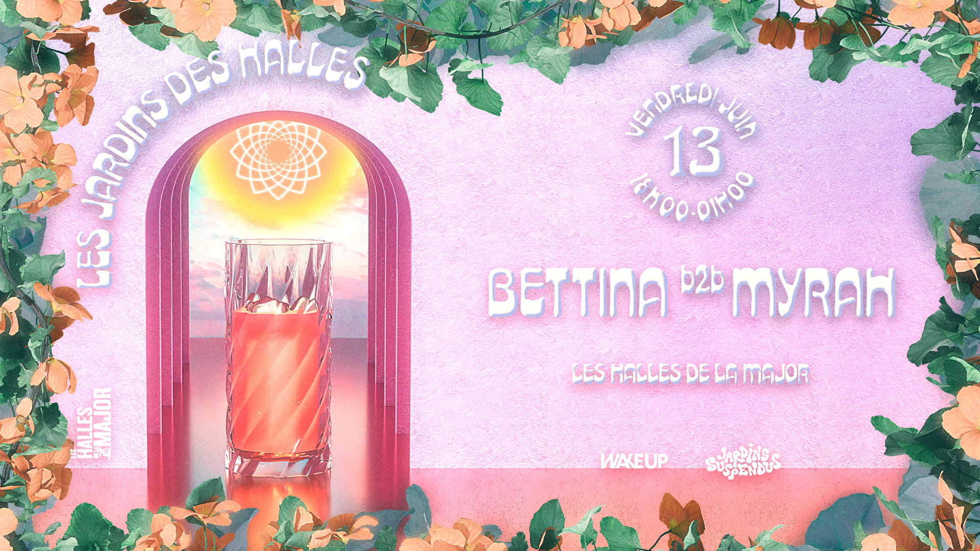 Jardins des Halles : Bettina b2b Myrah