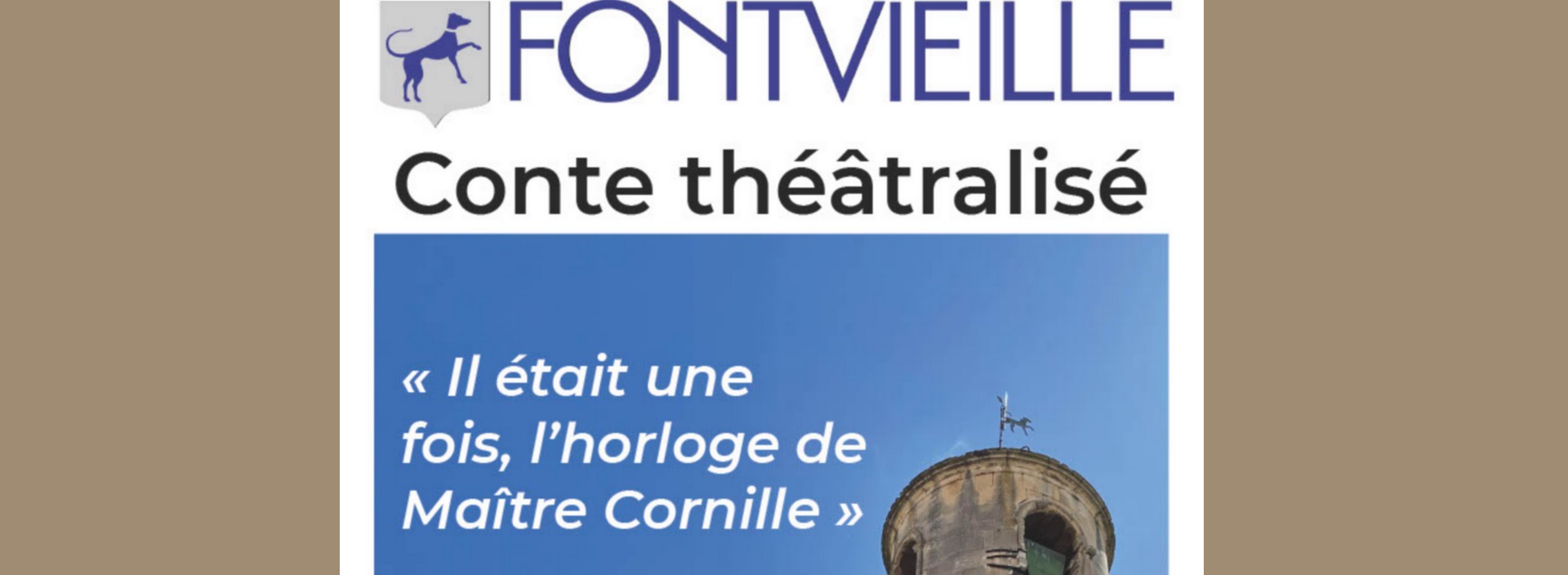 Conte thtralis 'Il tait une fois, l'horloge de Matre Cornille'
