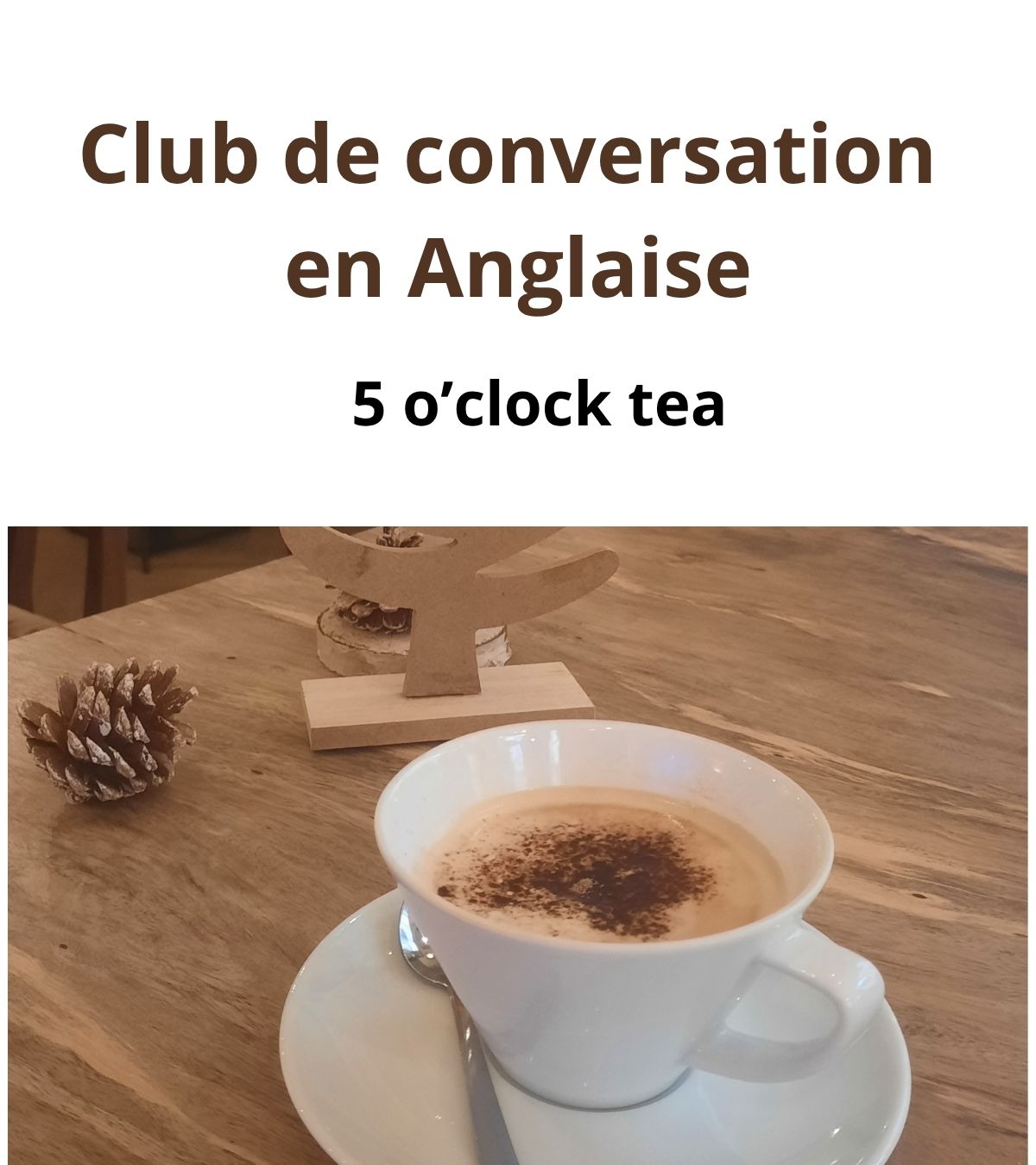 Club de conversation en Anglais