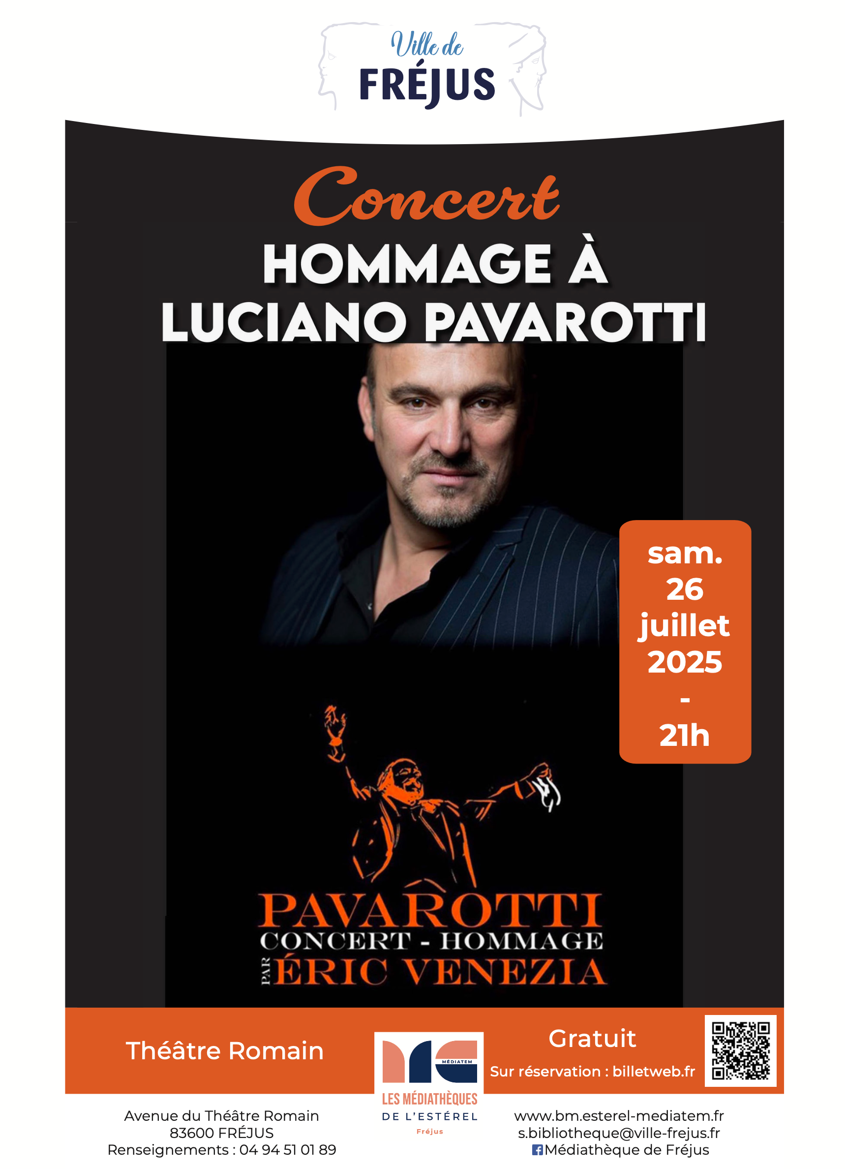 Concert-hommage  Luciano PAVAROTTI