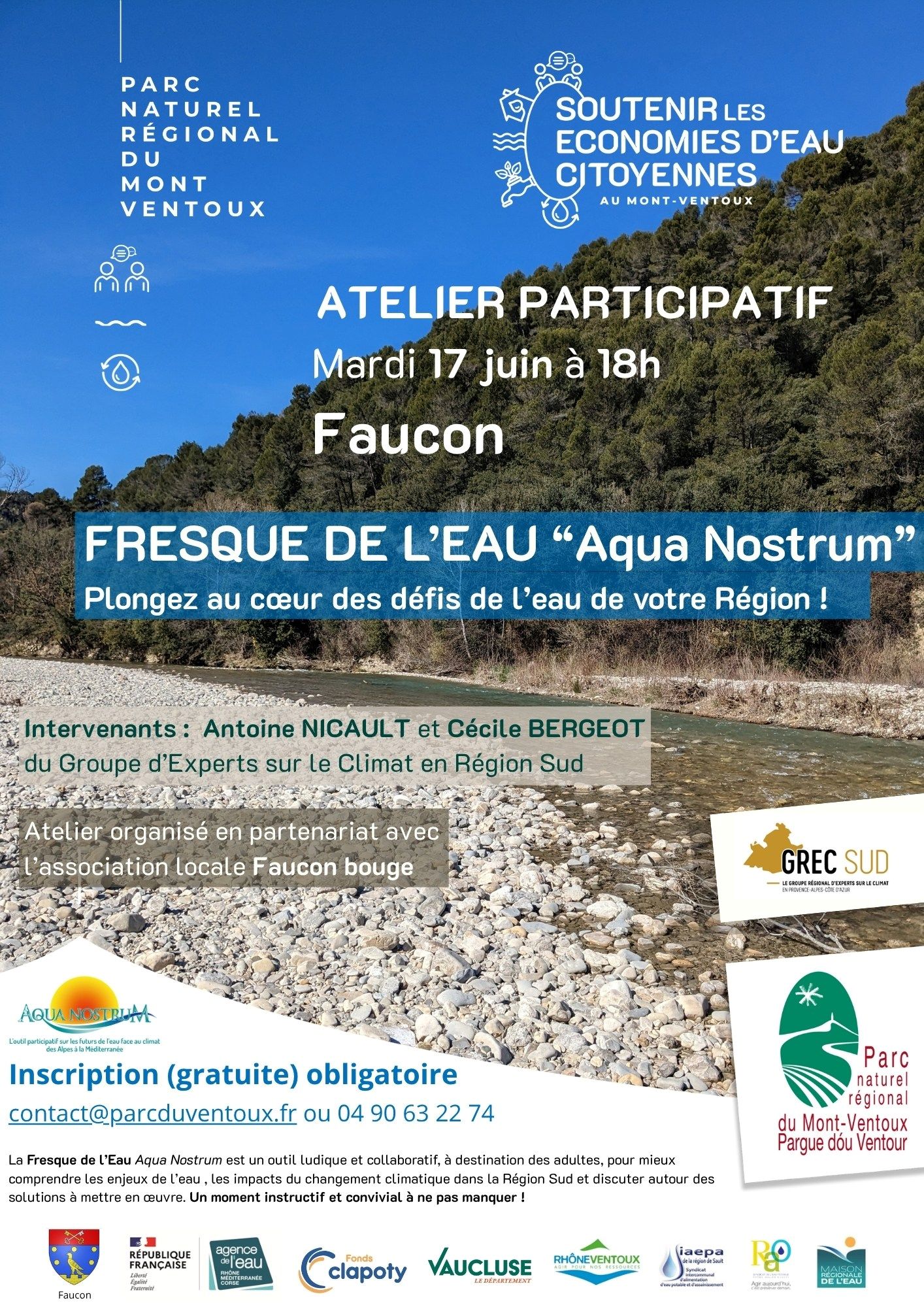 Atelier fresque de leau  Aqua Nostrum 
