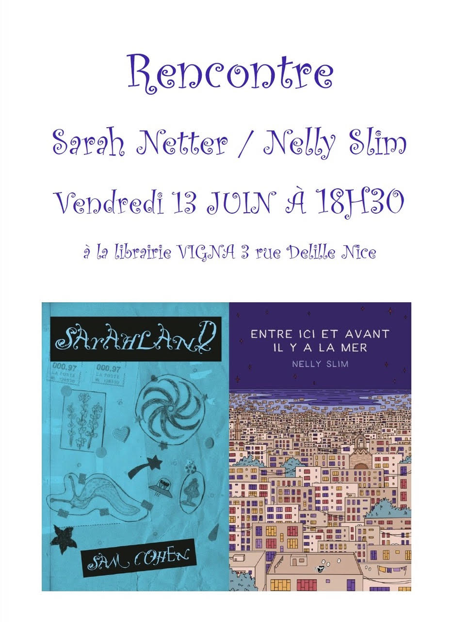 Rencontre - Sarah Netter et Nelly Slim