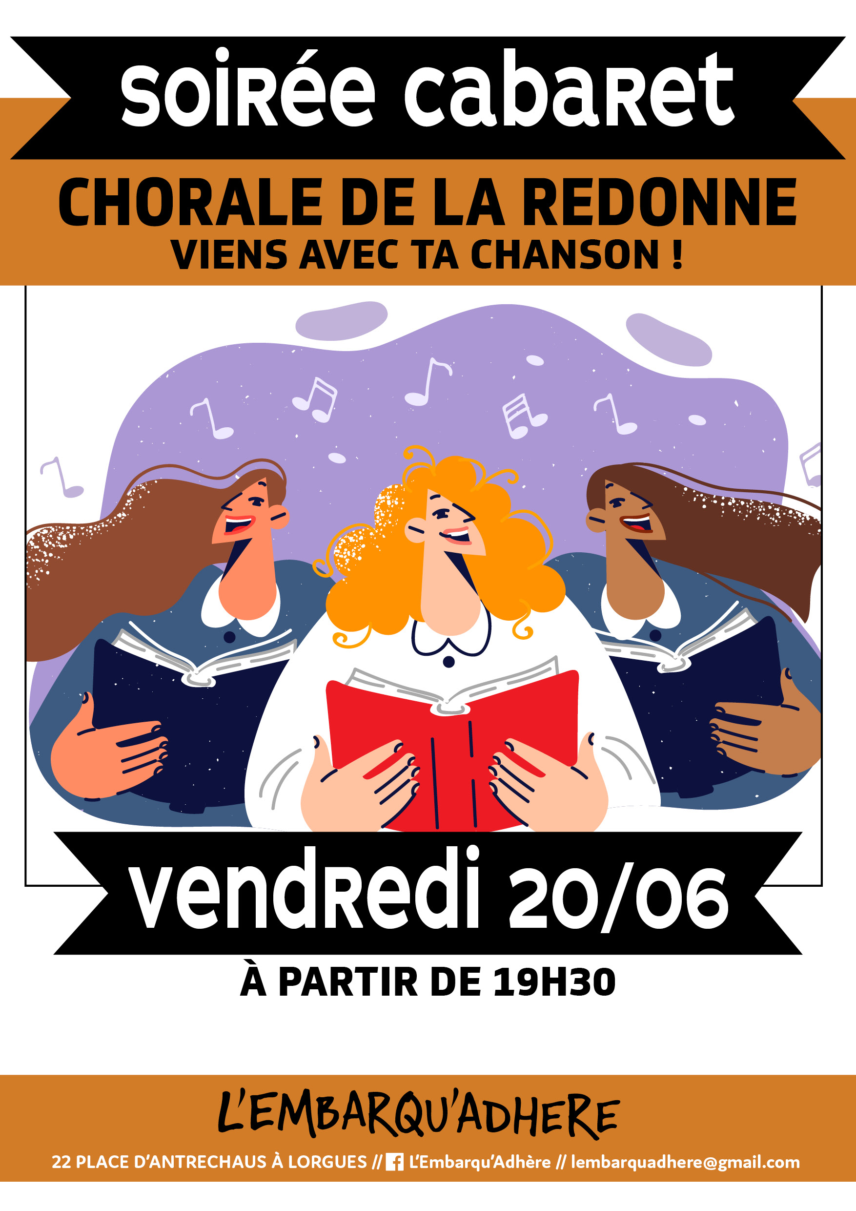 Soire Cabaret - Chorale de la Redonne