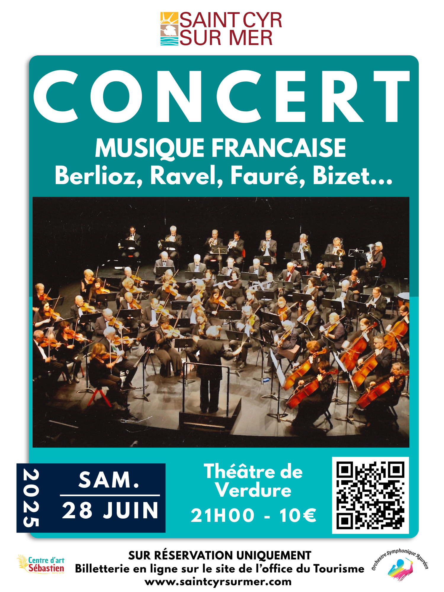 Concert Musique Franaise Berlioz, Ravel, Faur, Bizet...