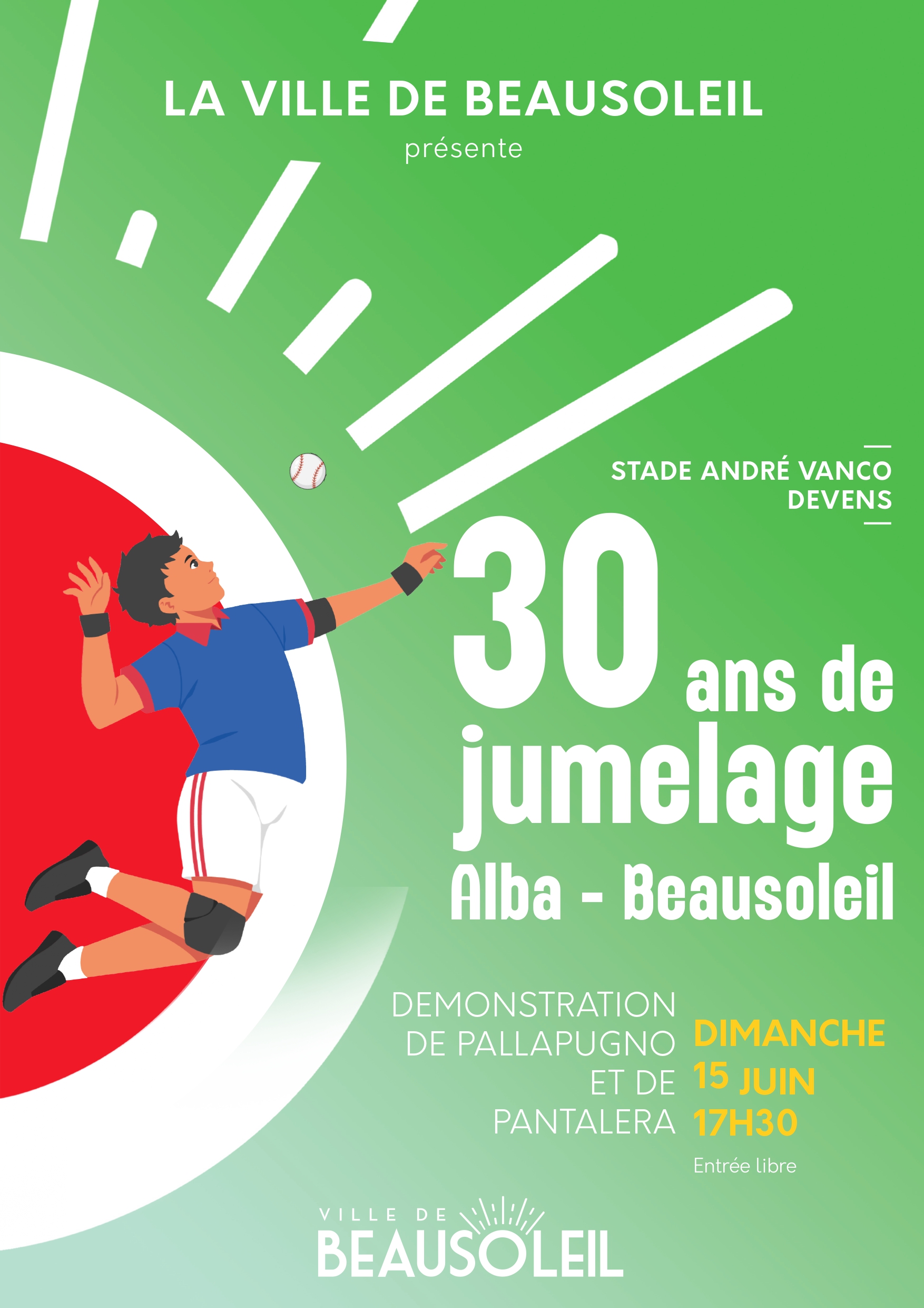 30 ans de jumelage Alba-Beausoleil