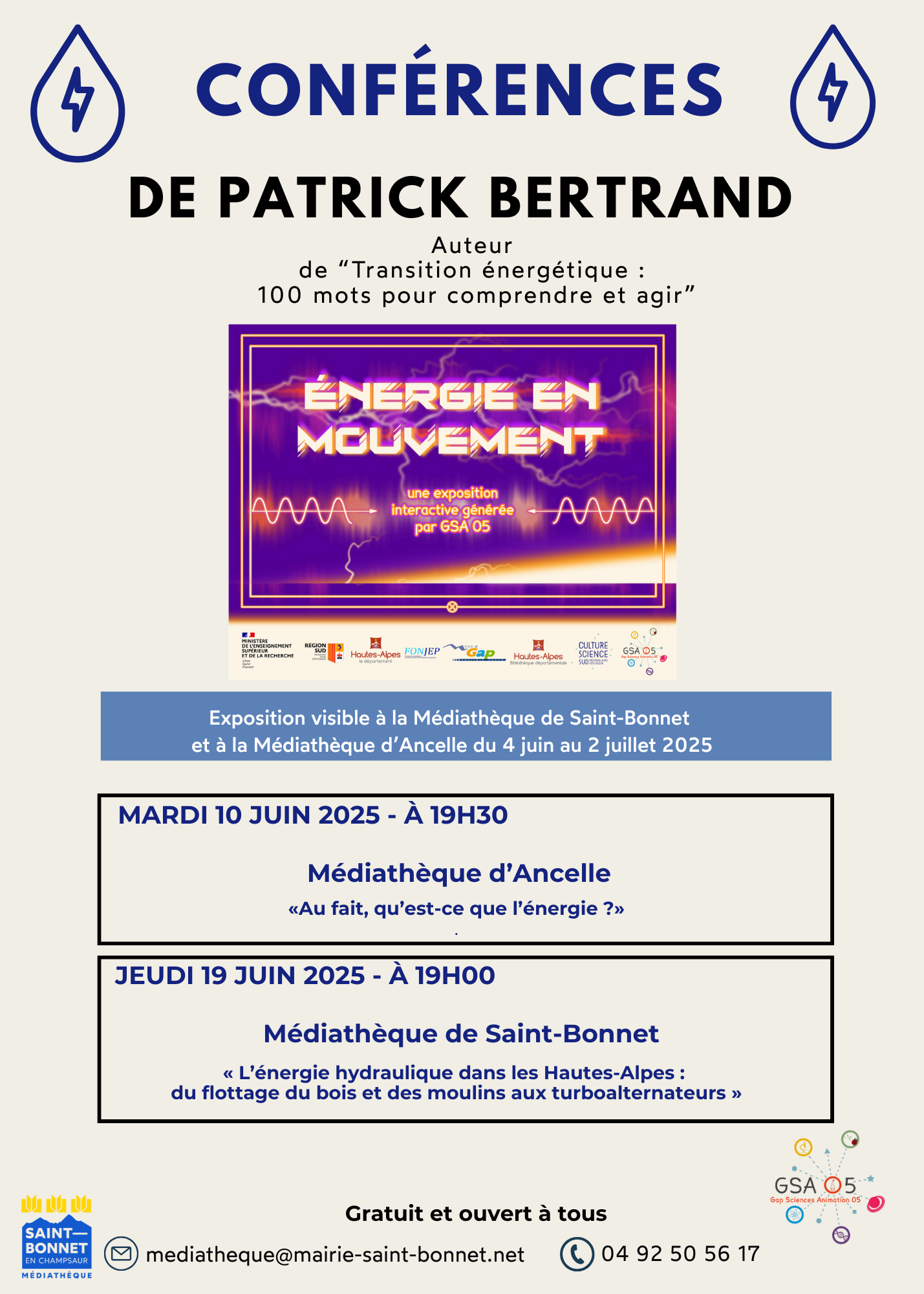 Confrence - L'nergie hydraulique dans les Hautes-Alpes