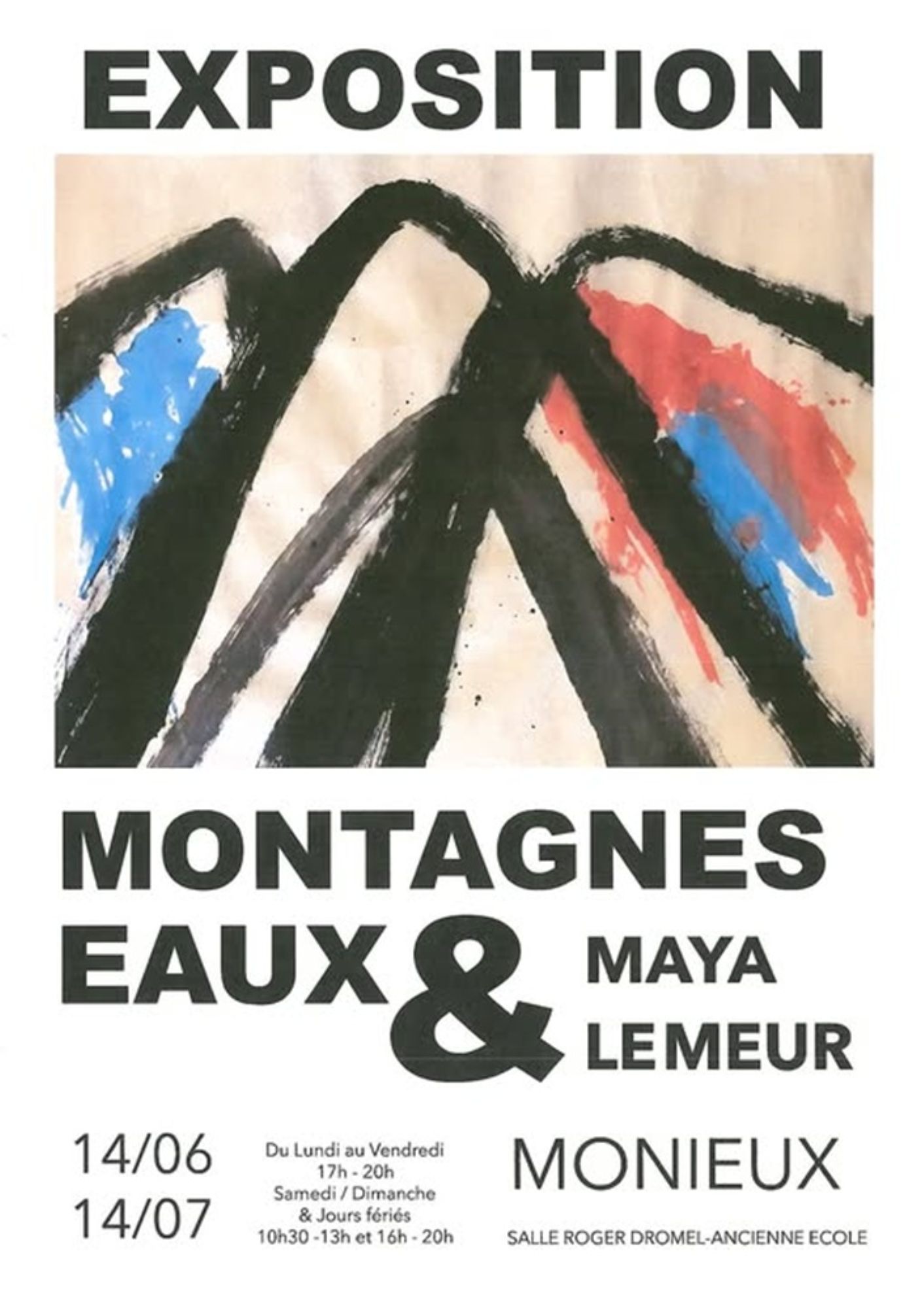 Exposition de peintures Montagnes & Eau