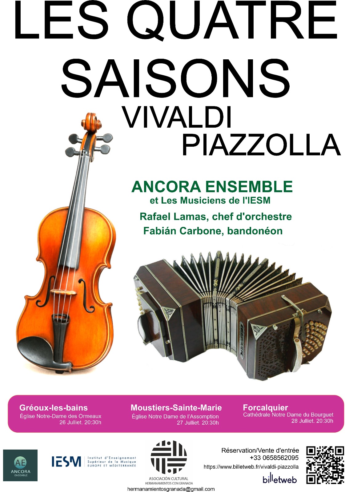 Les 4 Saisons. Vivaldi/Piazzolla