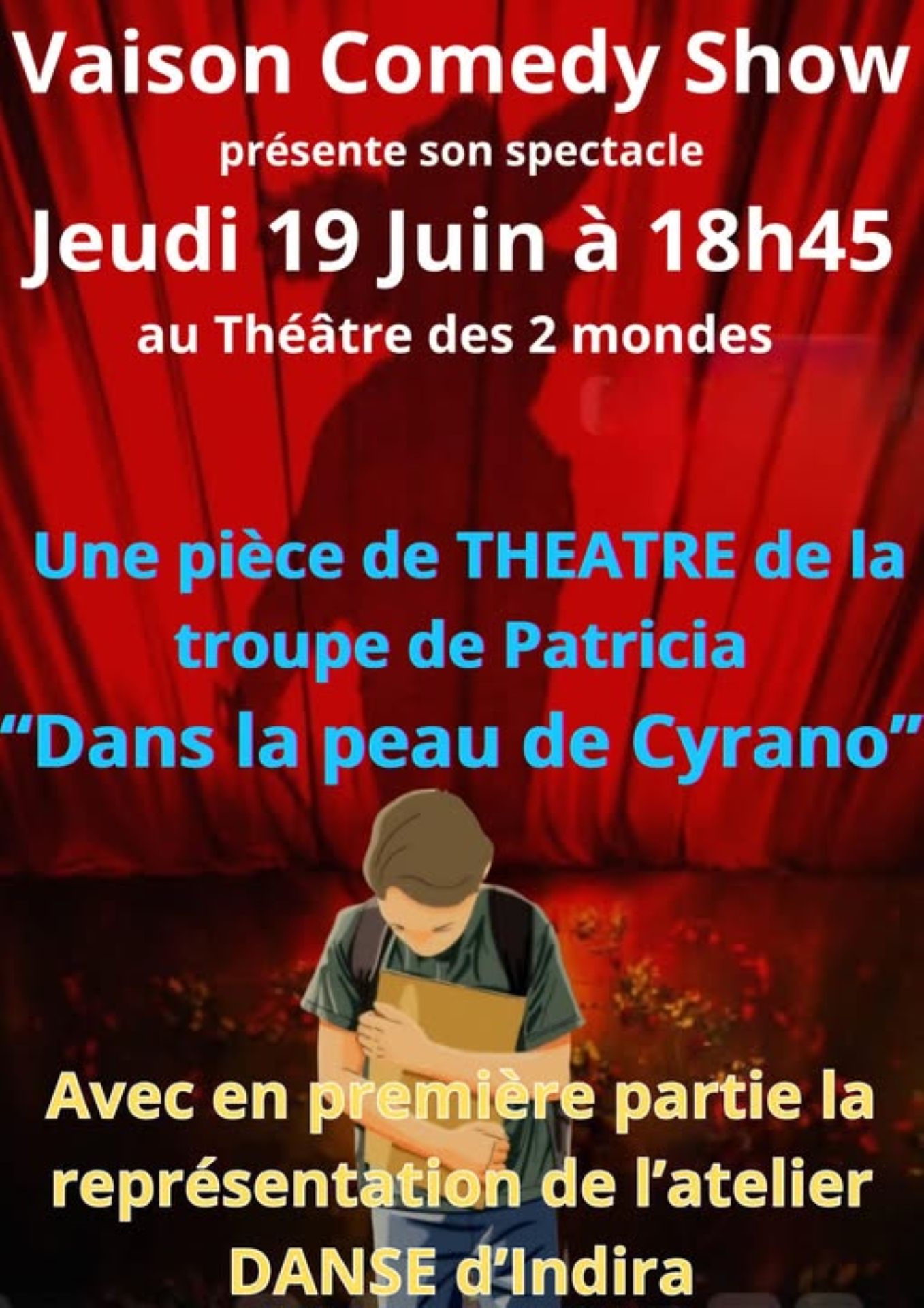 Spectacle de fin d'anne - Vaison Comedy Show