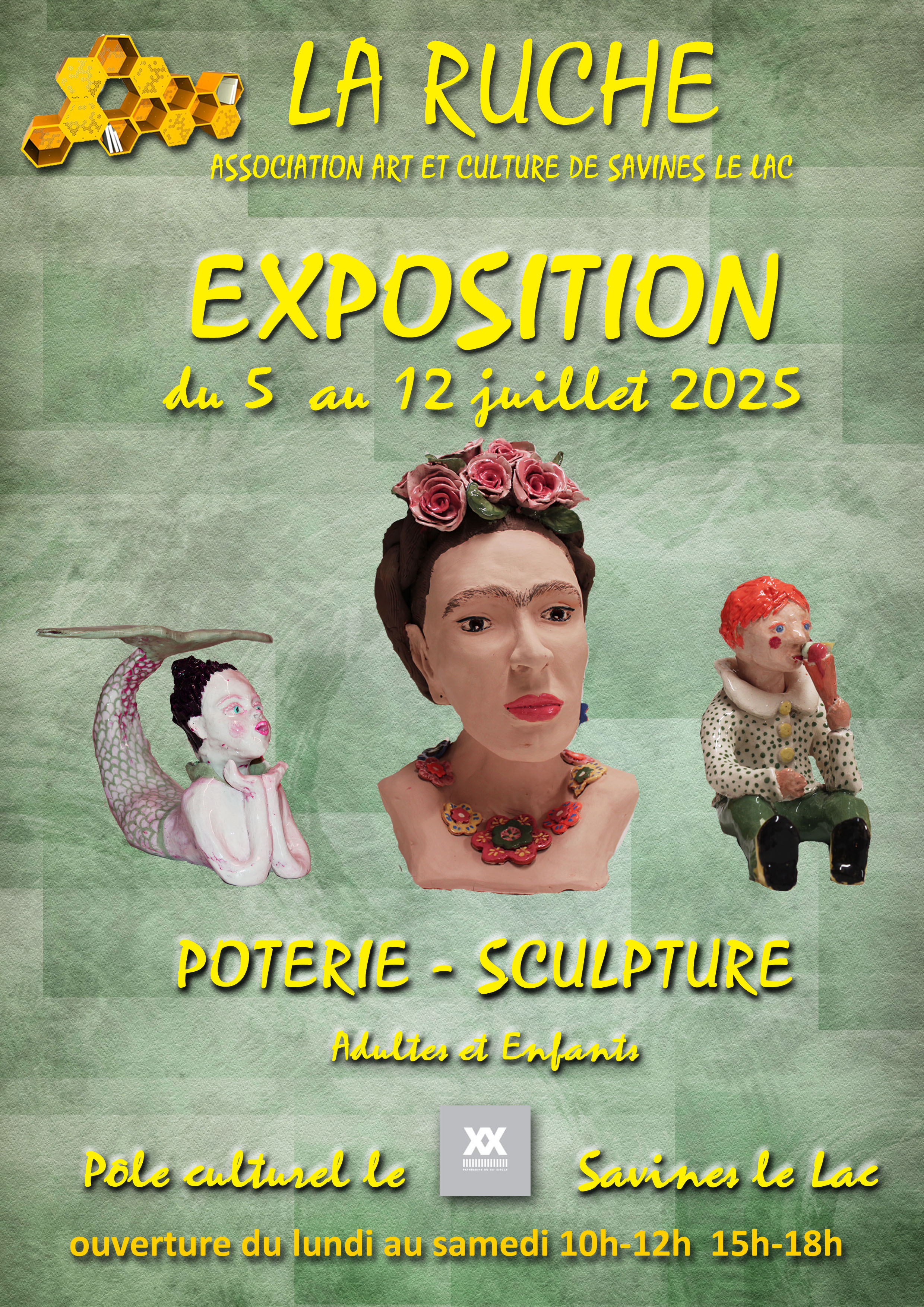 Exposition - Poterie et sculpture