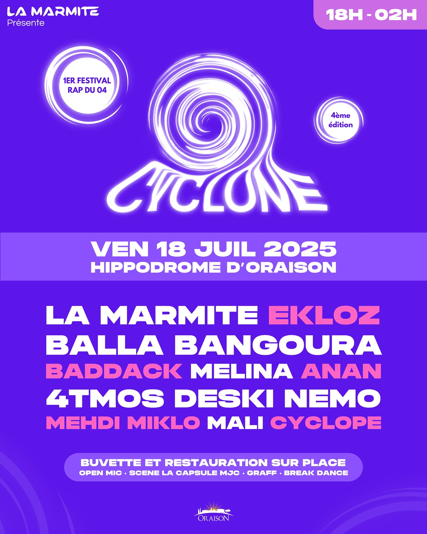 1er Festival Rap du 04