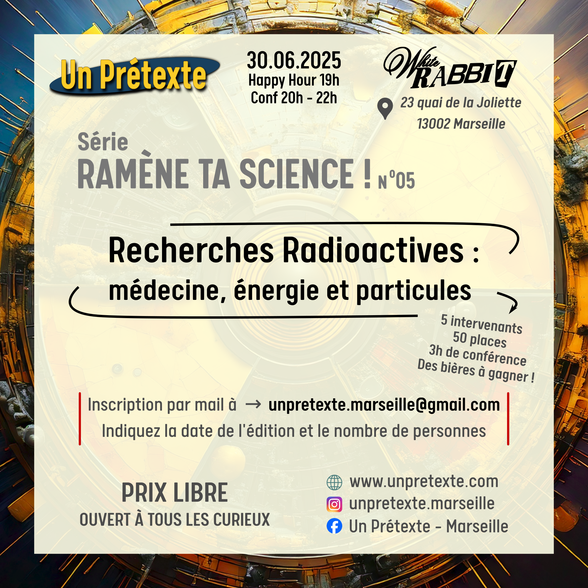 Recherches radioactives : mdecine, nergie, particules