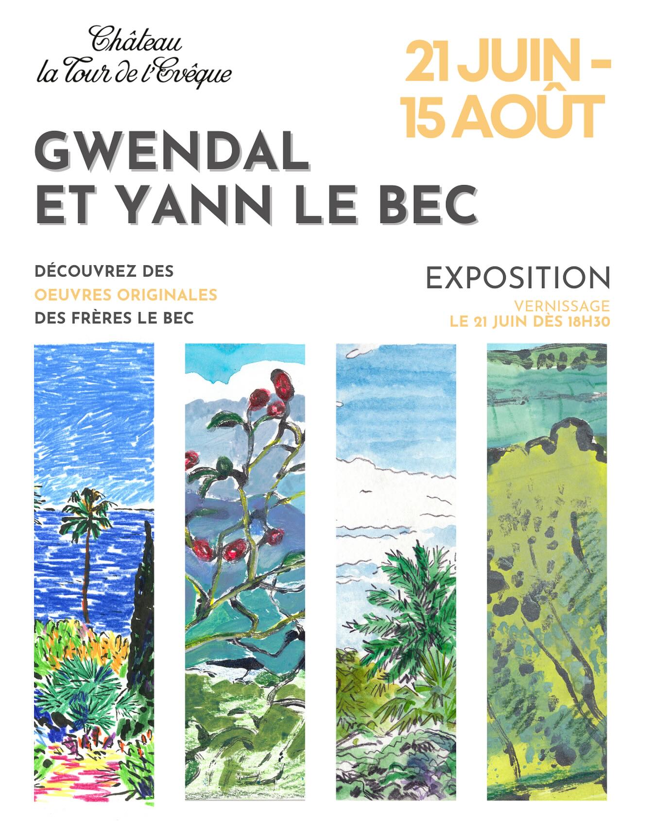 Exposition Gwendal et Yann Le Bec