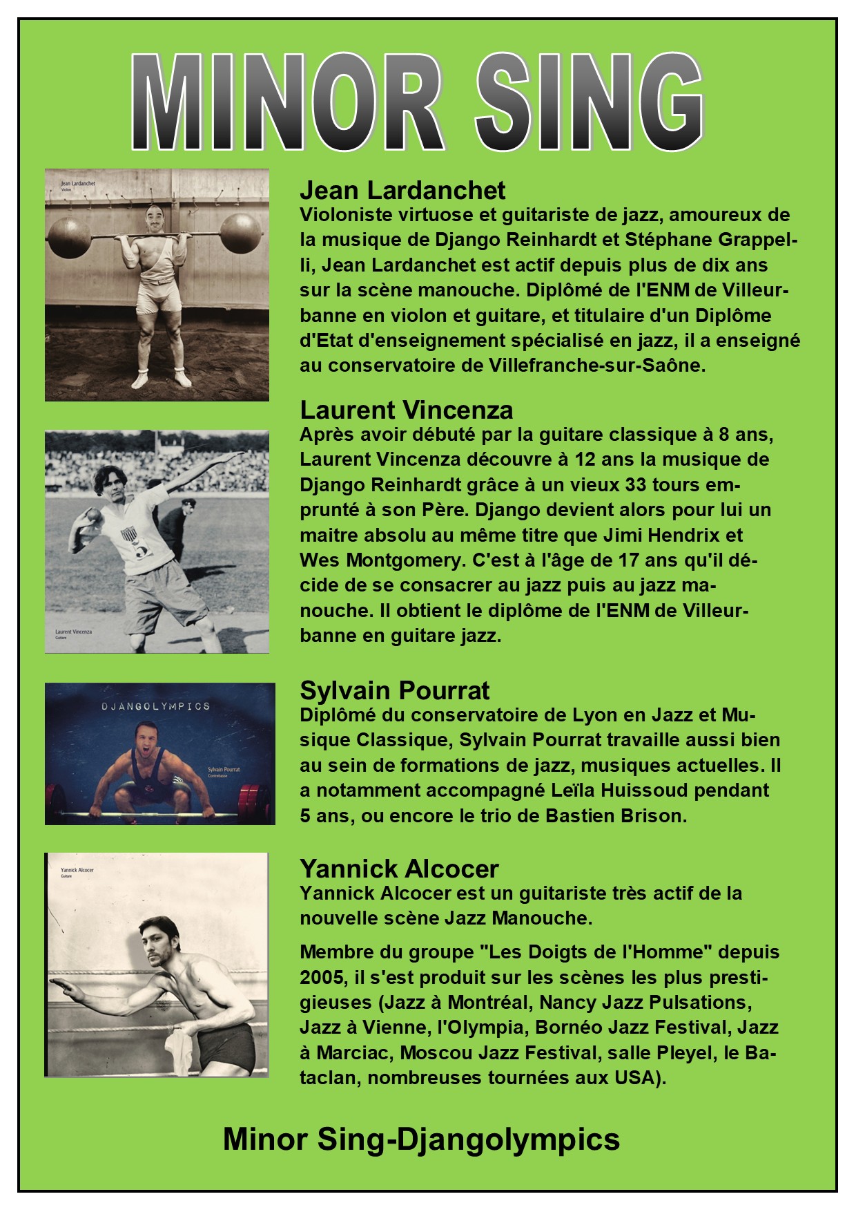 Festival de Musiques : Minor Swing