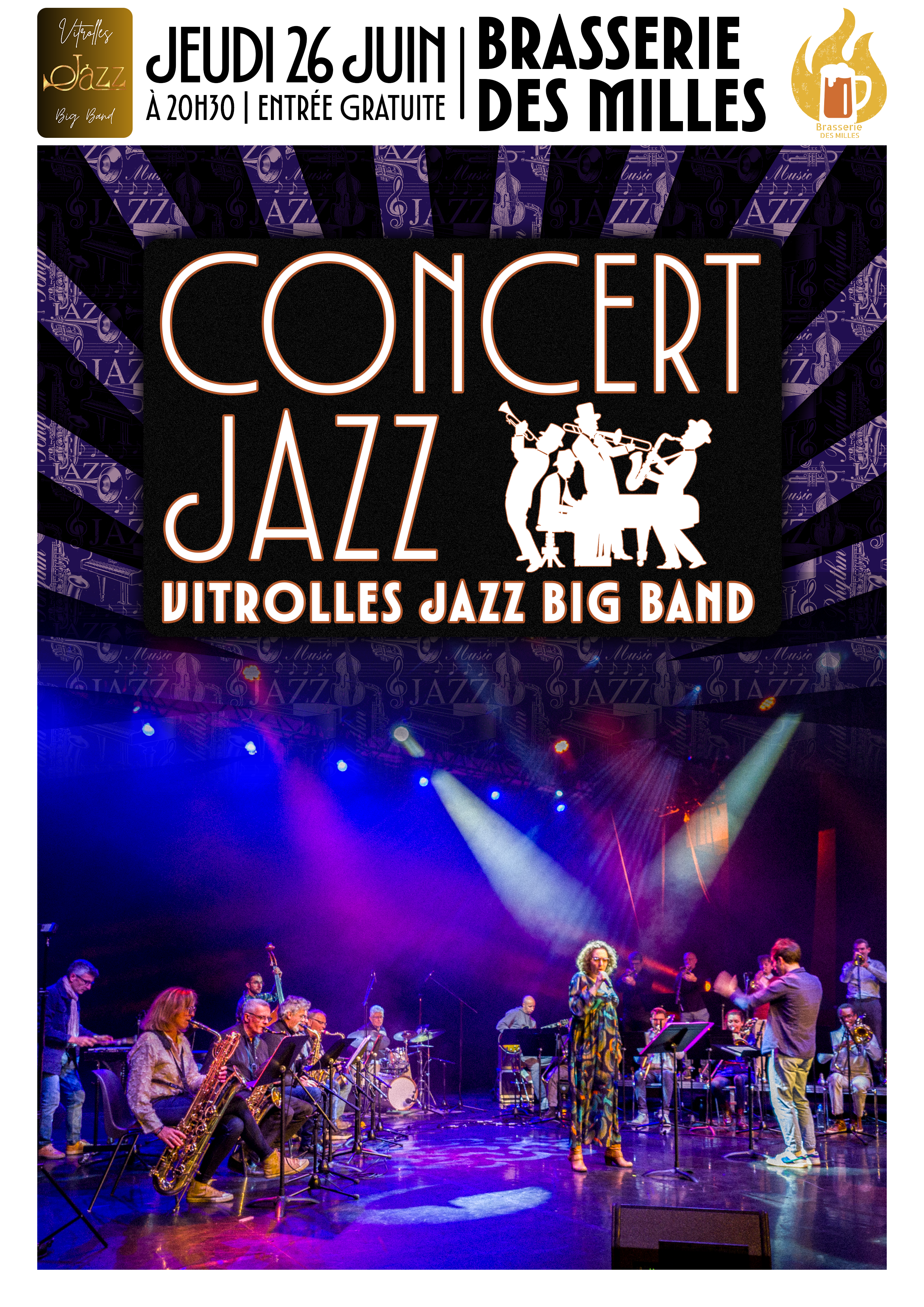 Concert Vitrolles Jazz Big Band