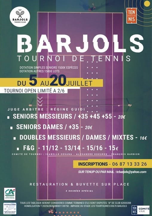 Tournois de tennis