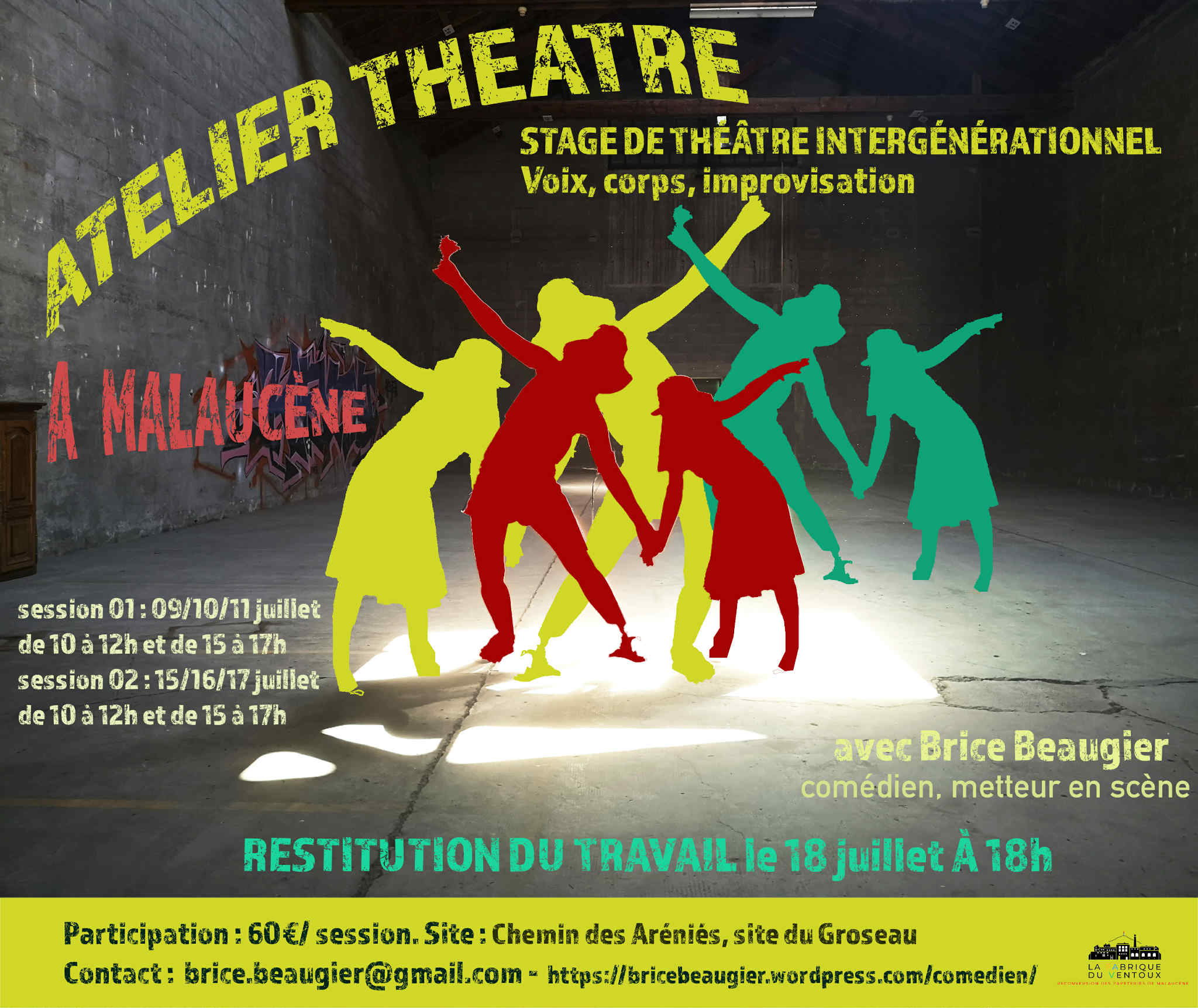 Atelier Thtre : stage intergnrationnel