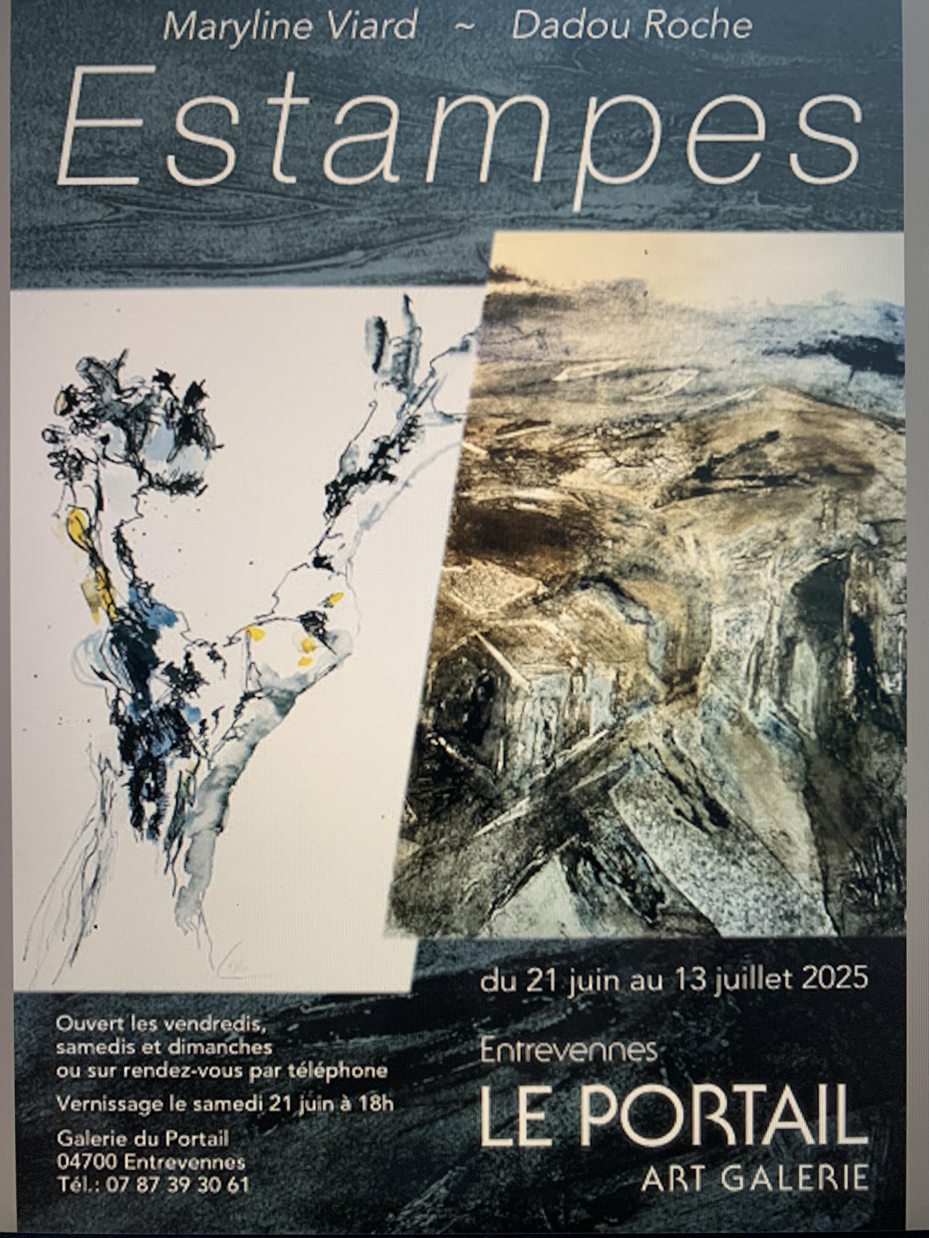 Exposition Estampes de Maryline Viard et Dadou Roche