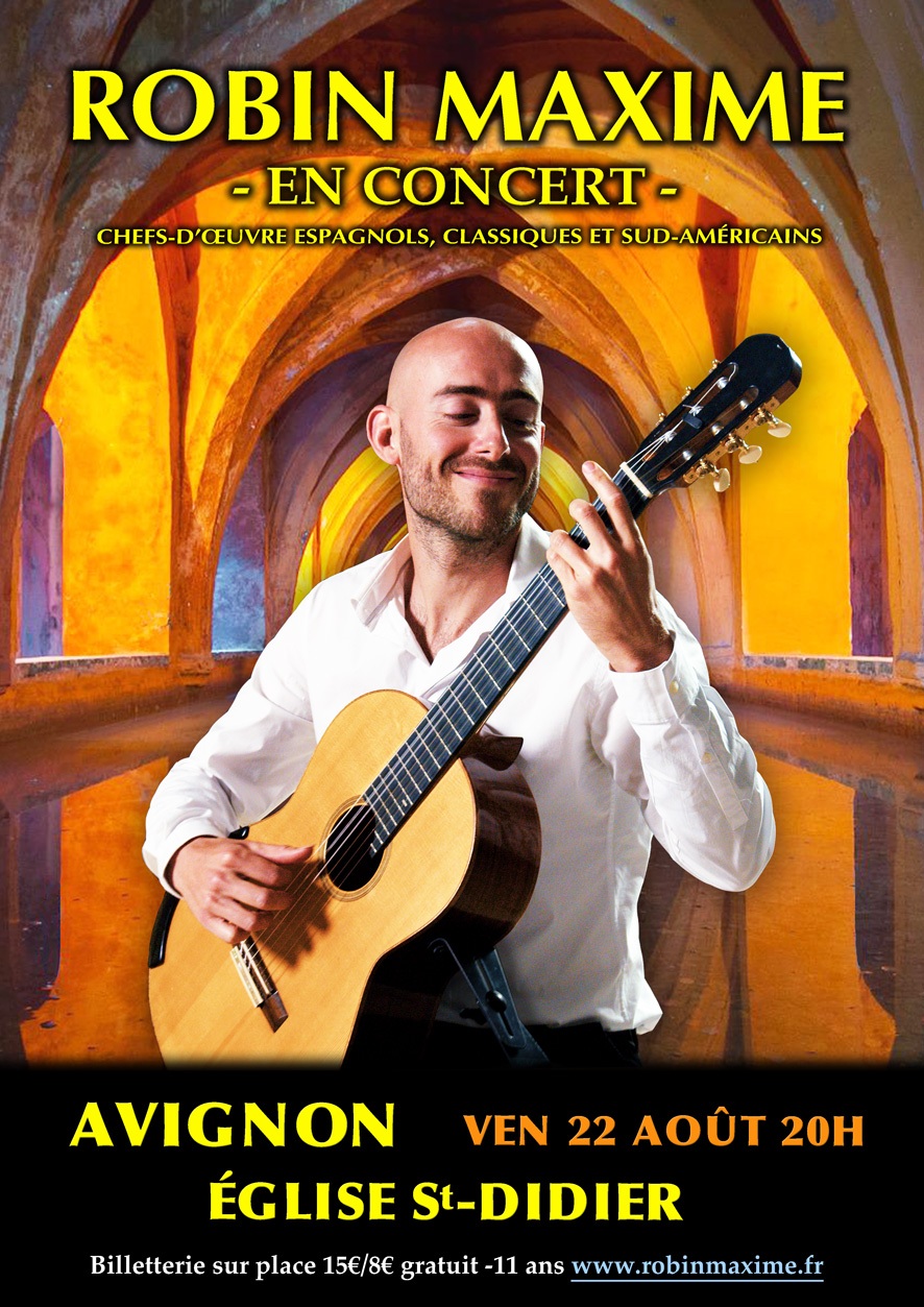 Robin Maxime en concert