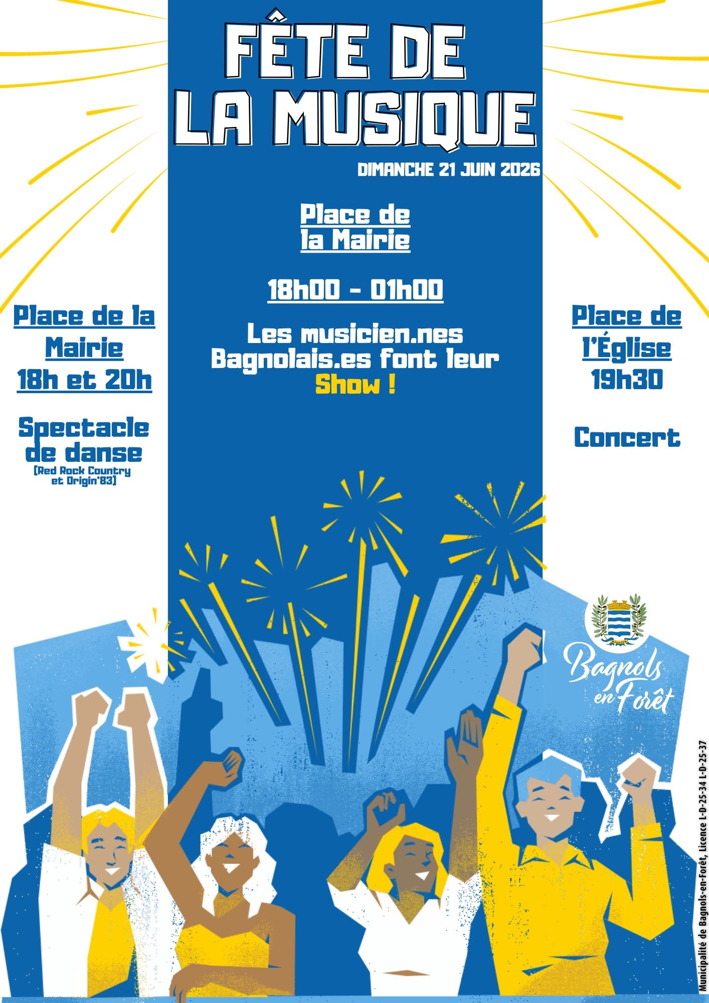 F�te de la Musique � Bagnols-en-For�t