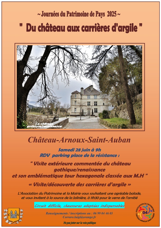 Balade du Chteau aux carrires d'Argile