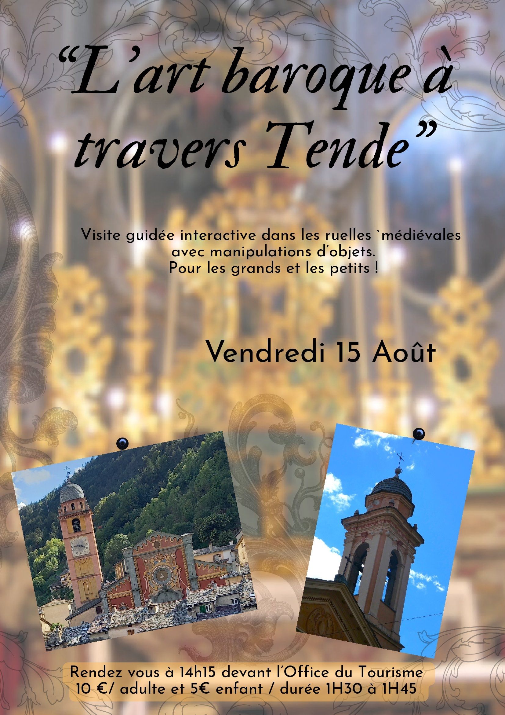 Visite guide interactive : L'art baroque  travers Tende