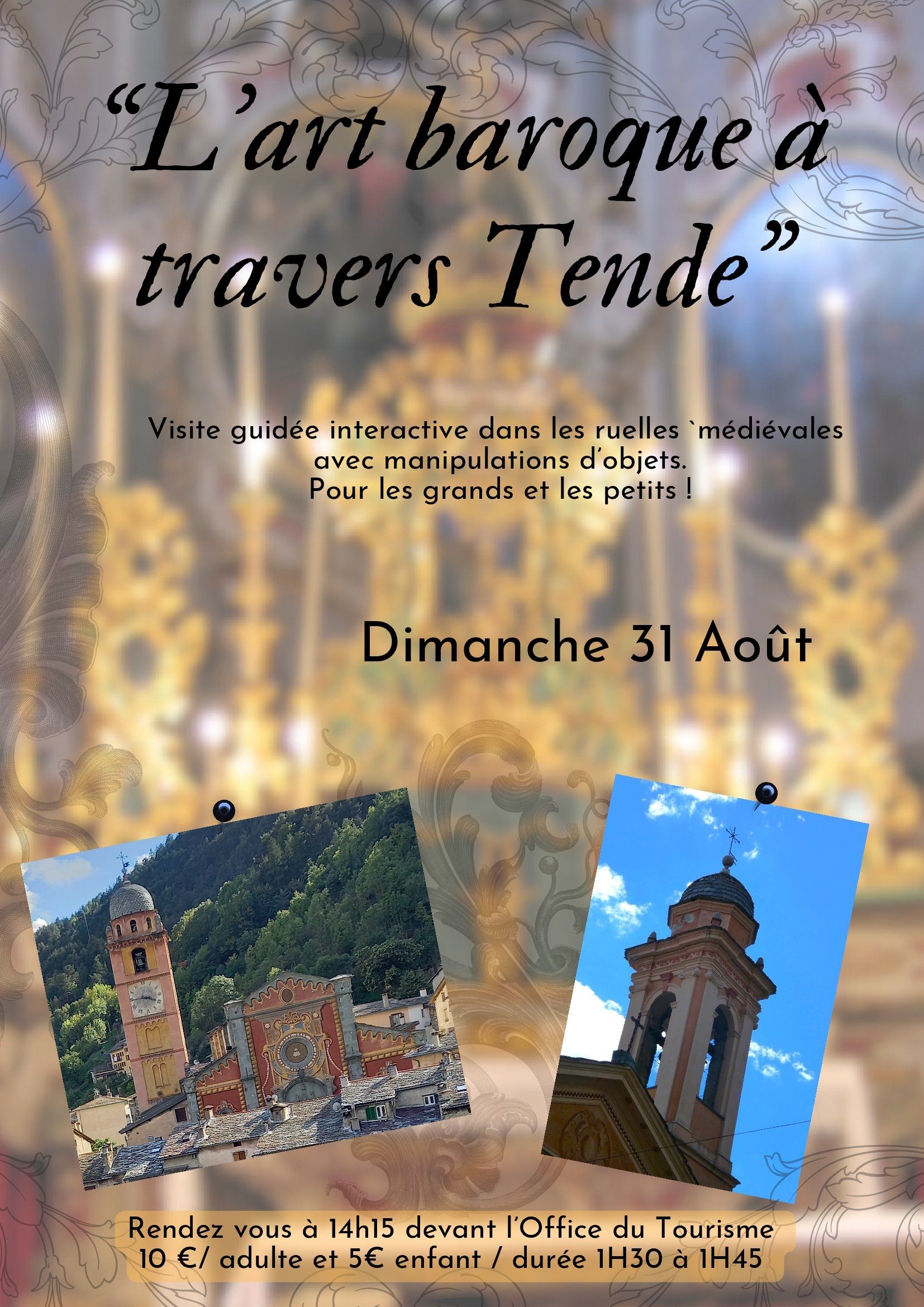 Visite guide interactive : L'art baroque  travers Tende