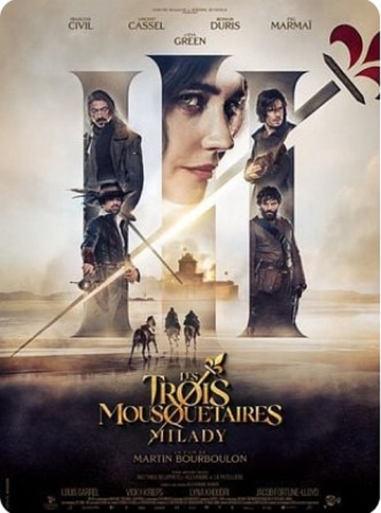 Cinma en plein air : Les 3 Mousquetaires -Milady - GRATUIT