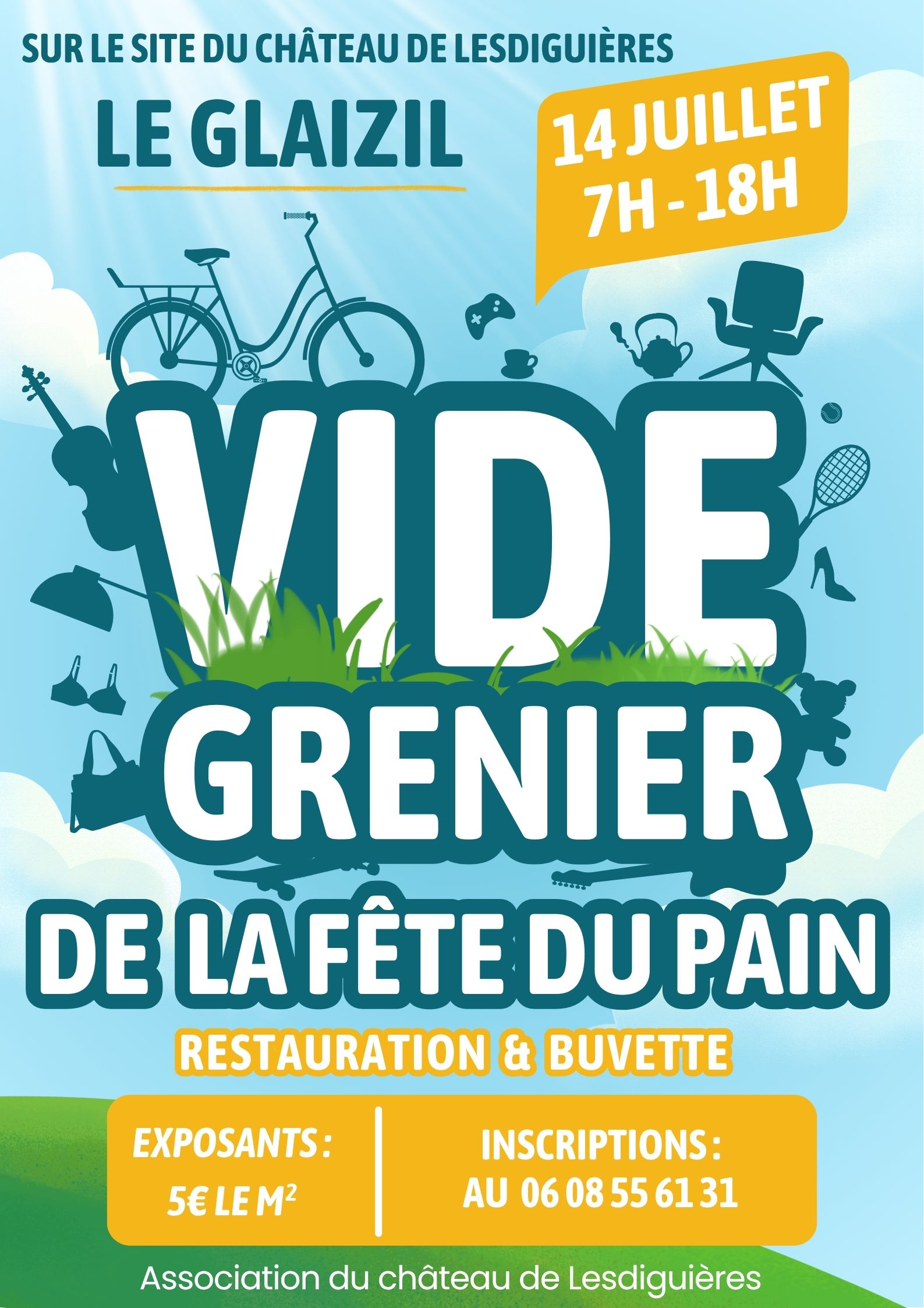 Vide grenier de la f�te du pain